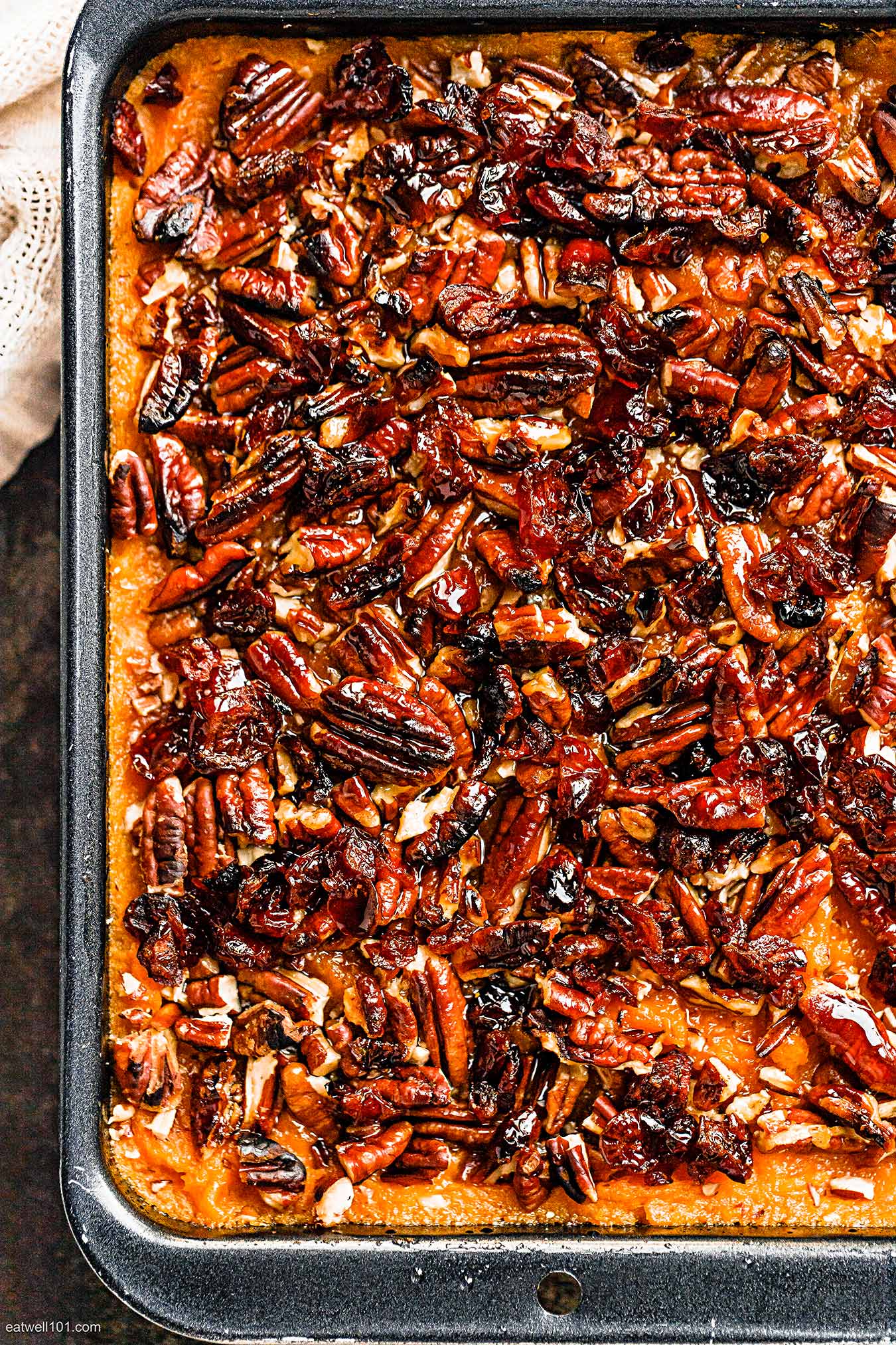 sweet potato casserole with pecan