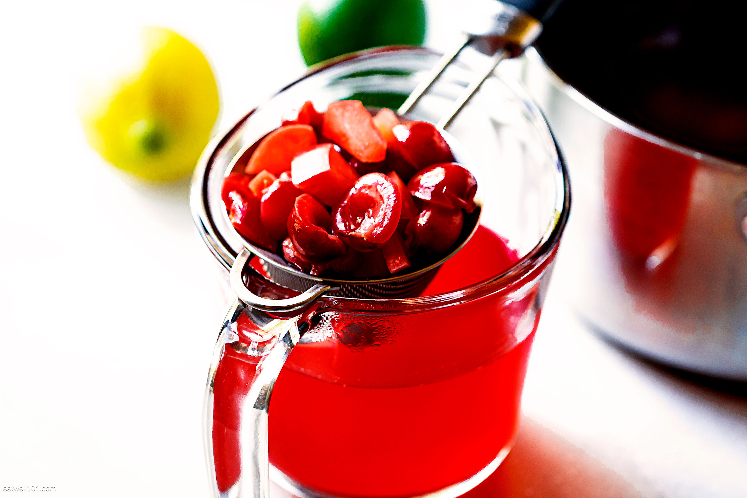 Homemade Cocktail Cherry Syrup