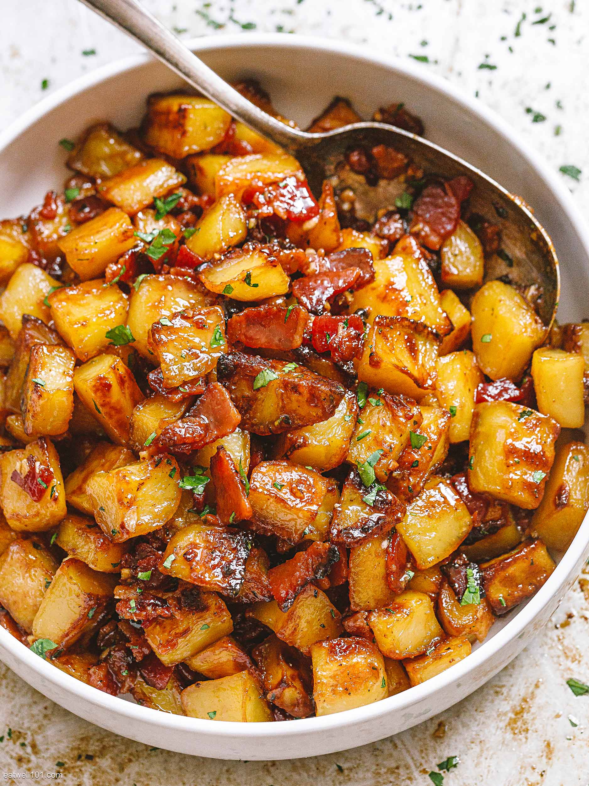 Honey Bacon Roasted Potatoes 2