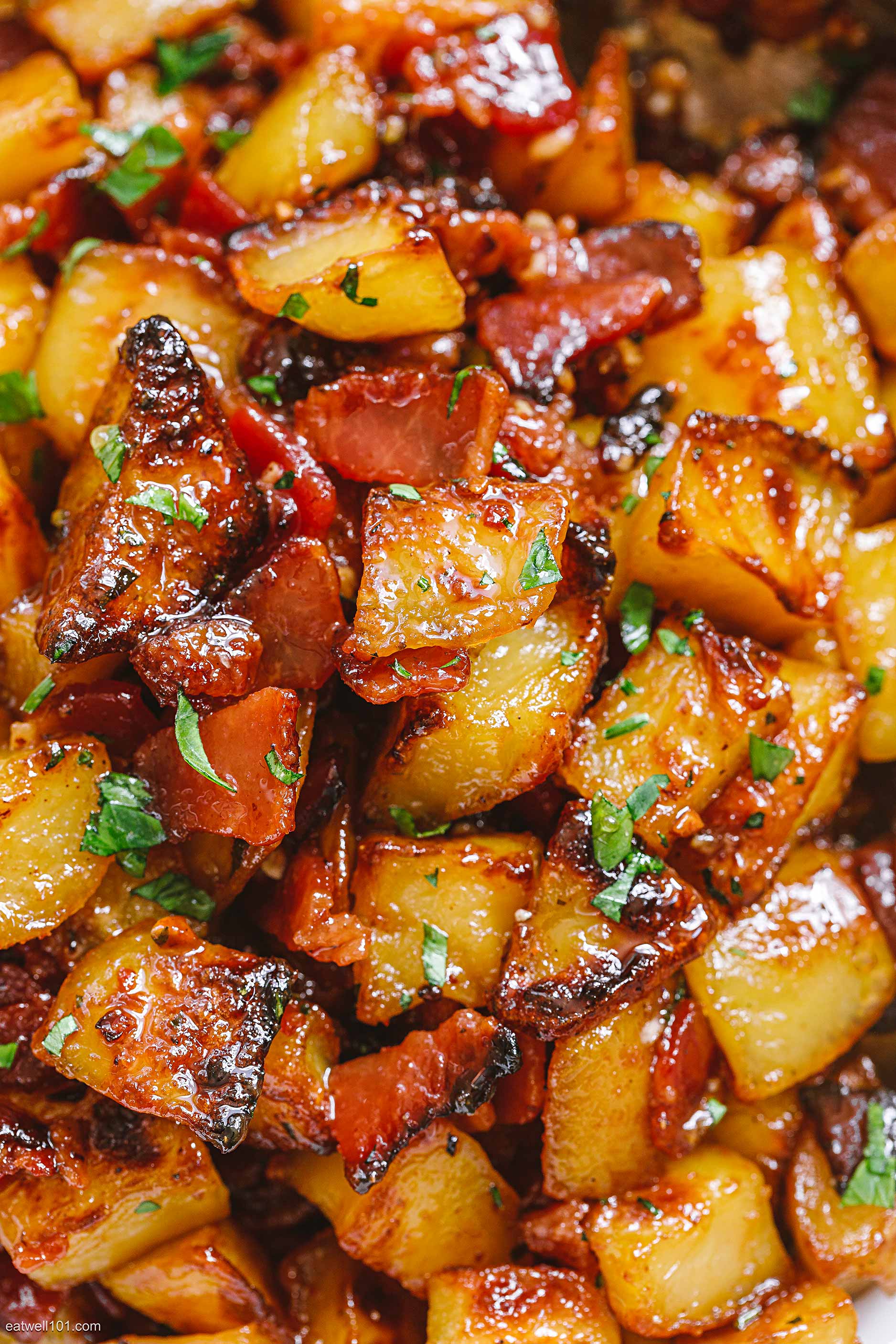 Honey Bacon Roasted Potatoes recipe