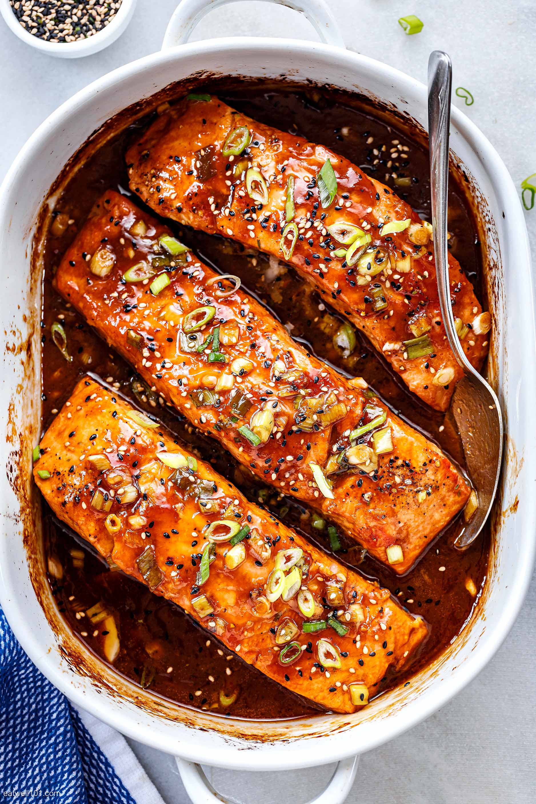 How to make salmon Teriyaki in the oven