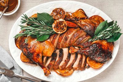 Roasted Duck a l Orange recipe
