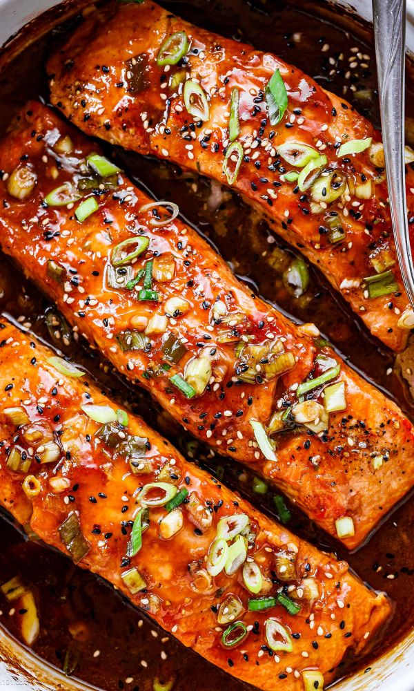 Baked Teriyaki Salmon (15-Minute )