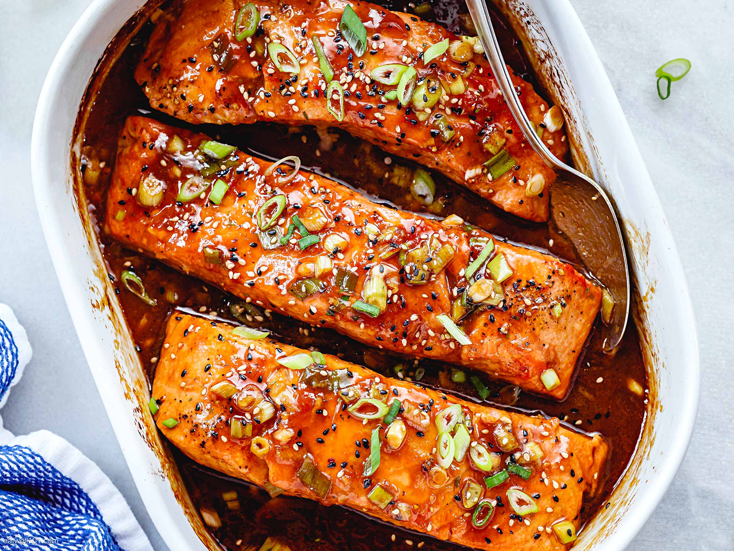 Baked Teriyaki Salmon (15-Minute )