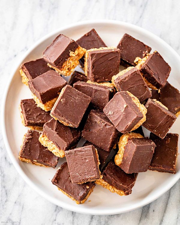 Gluten-Free Peanut Butter Chocolate Bites