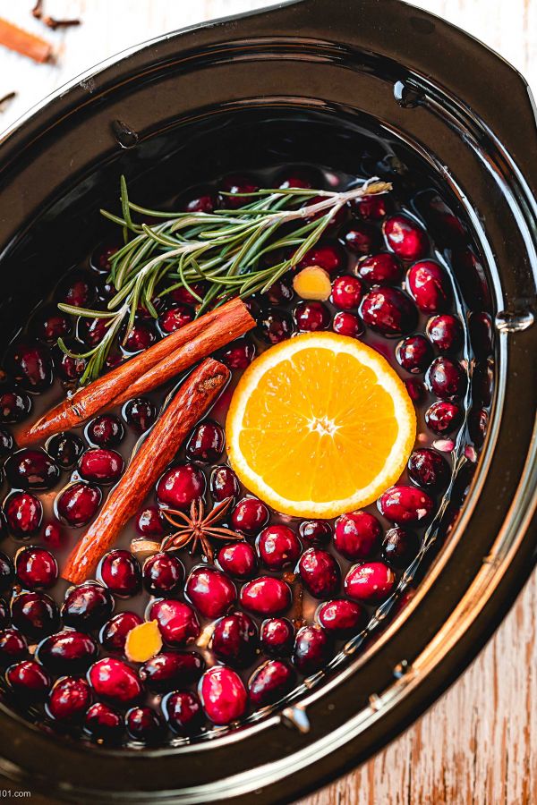 Slow Cooker Mulled Apple Cider - #recipe by #eatwell101 - https://www.eatwell101.com/slow-cooker-mulled-apple-cider-recipe