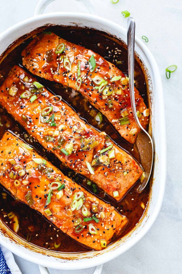 Baked Teriyaki Salmon (15-Minute )