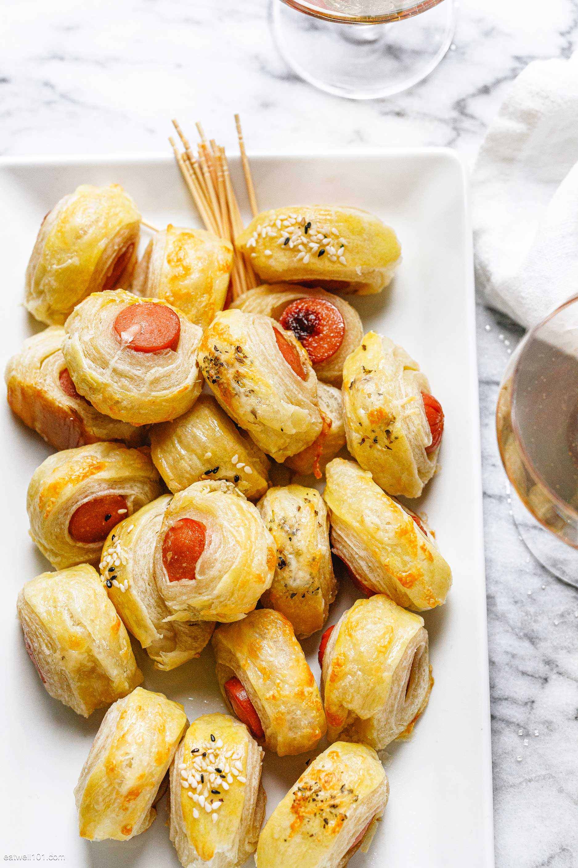 easy Pigs in a Blanket Puffs