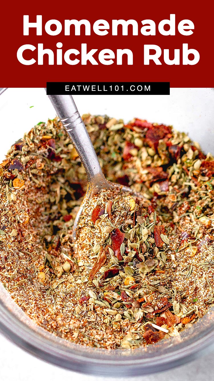 Chicken Dry Rub - #spice #rub #chicken #recipe #seasoning #eatwell101 - This homemade Tuscan seasoning blend will add delicious Italian flavor to any of your everyday dishes!