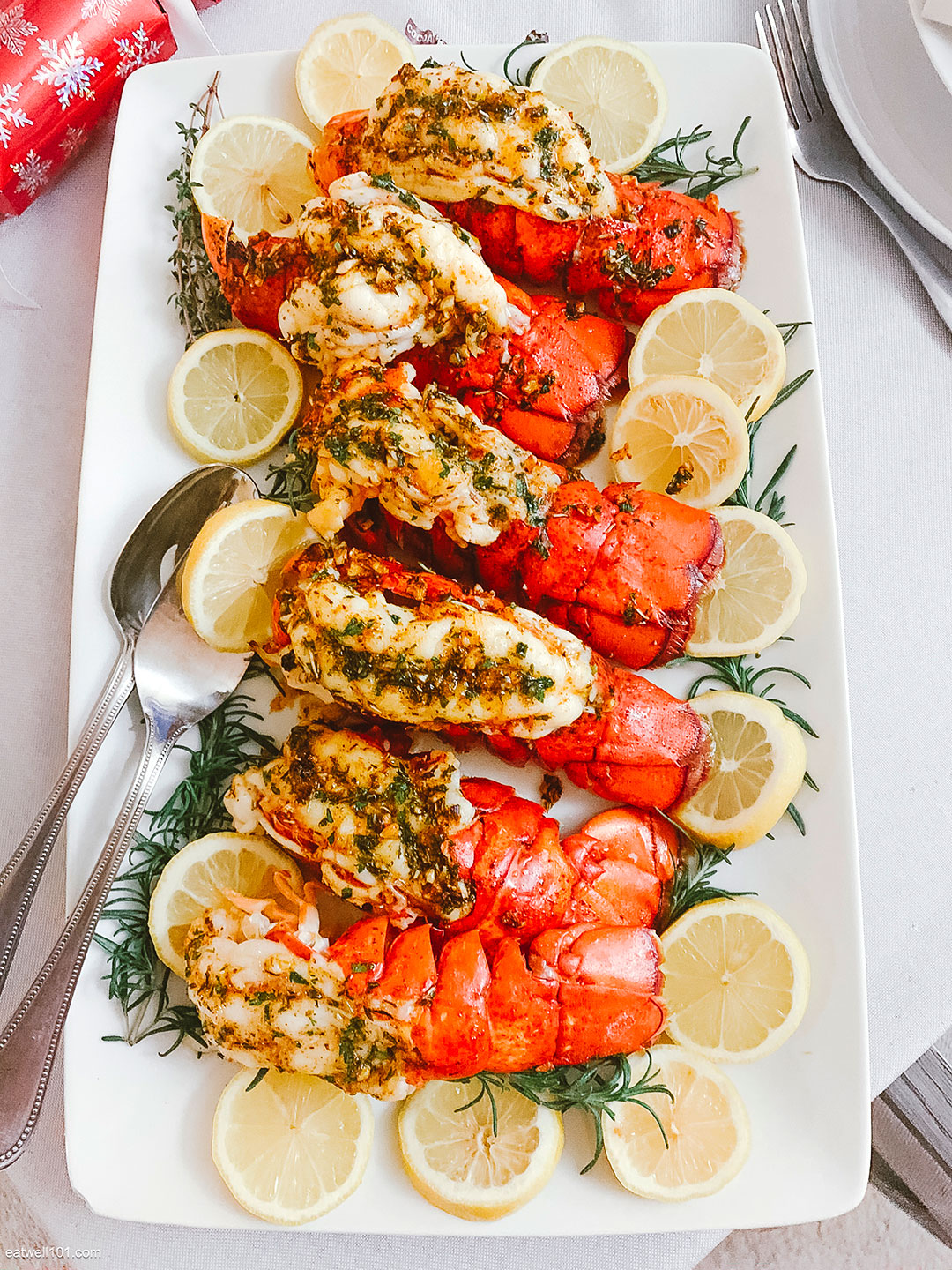 how to broil lobster tail