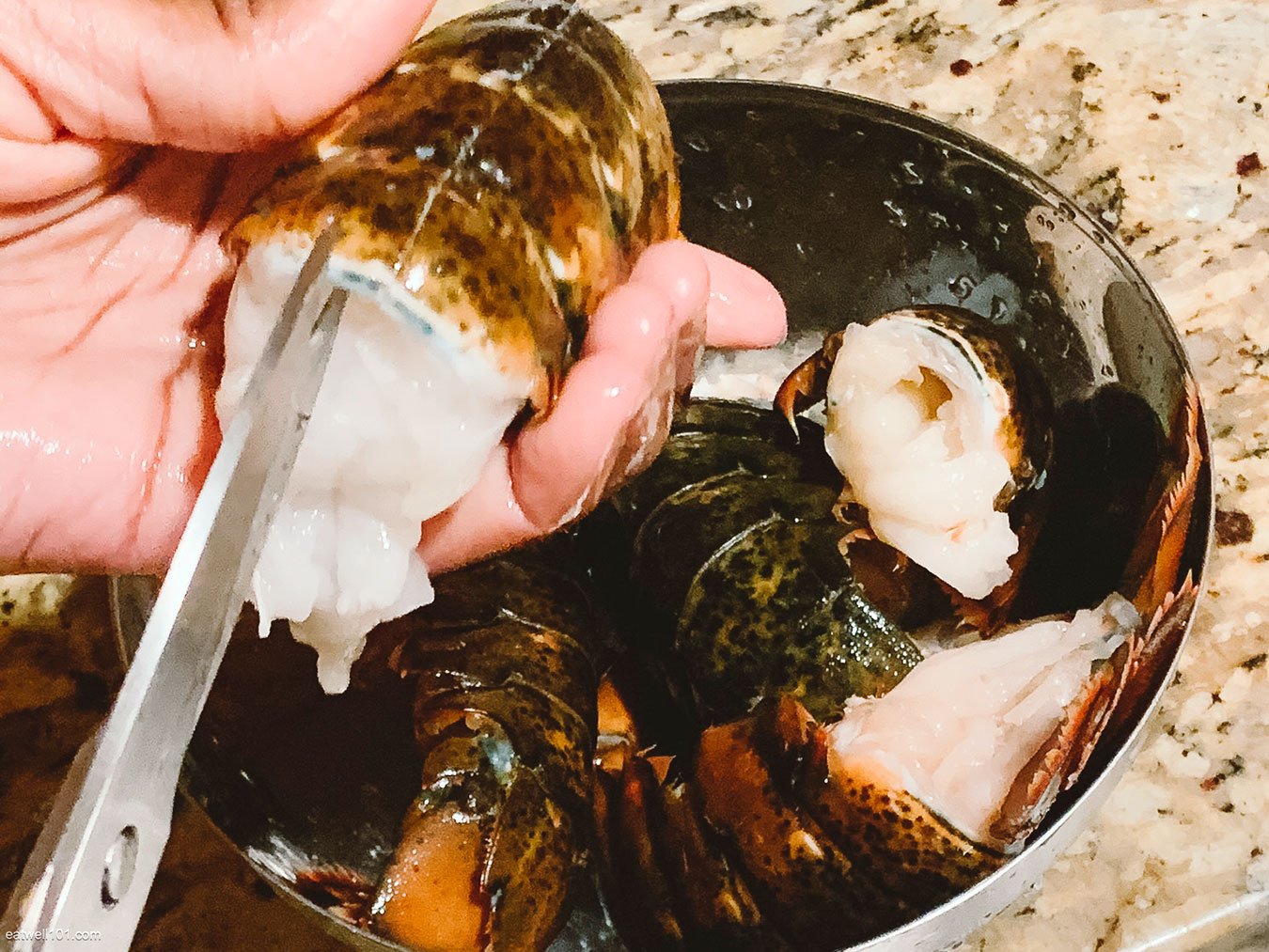 how to prepare lobster tail