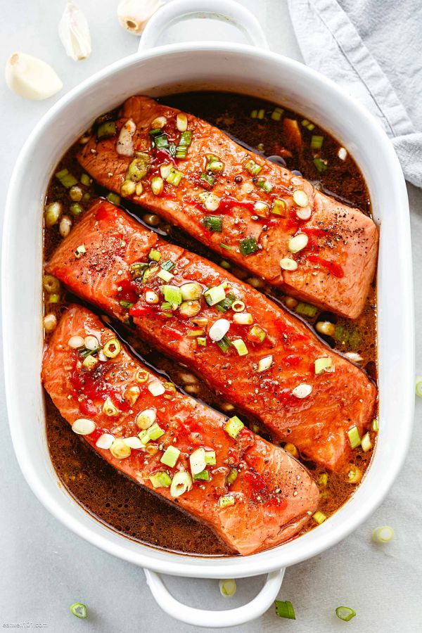 Baked Teriyaki Salmon (15-Minute )