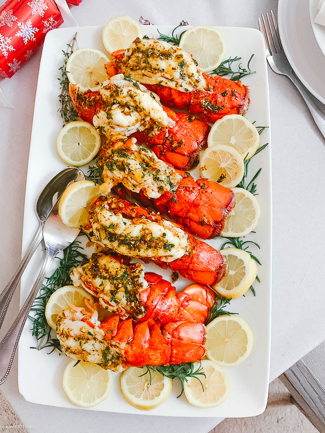 lobster tail dinner