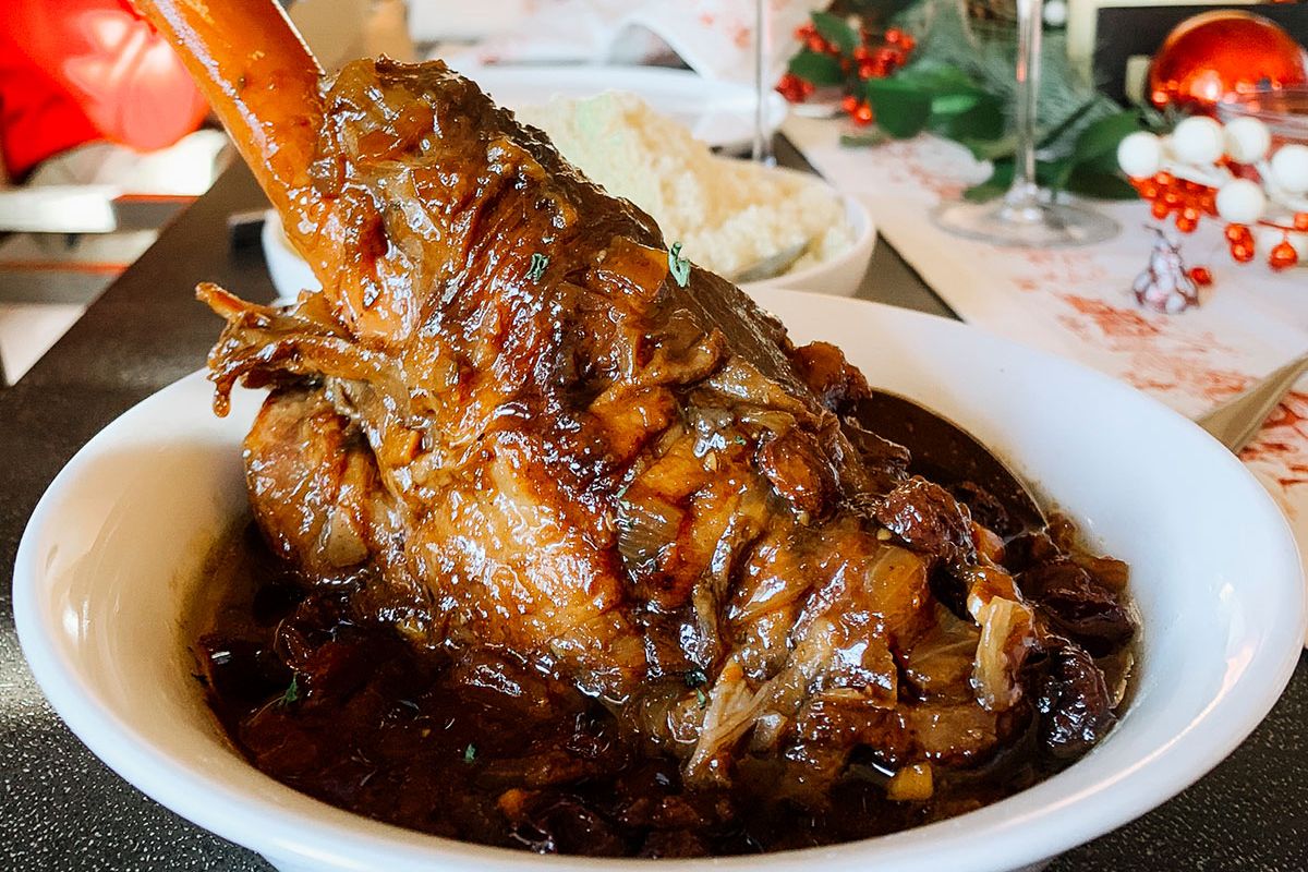 Easy Crockpot Lamb Shank