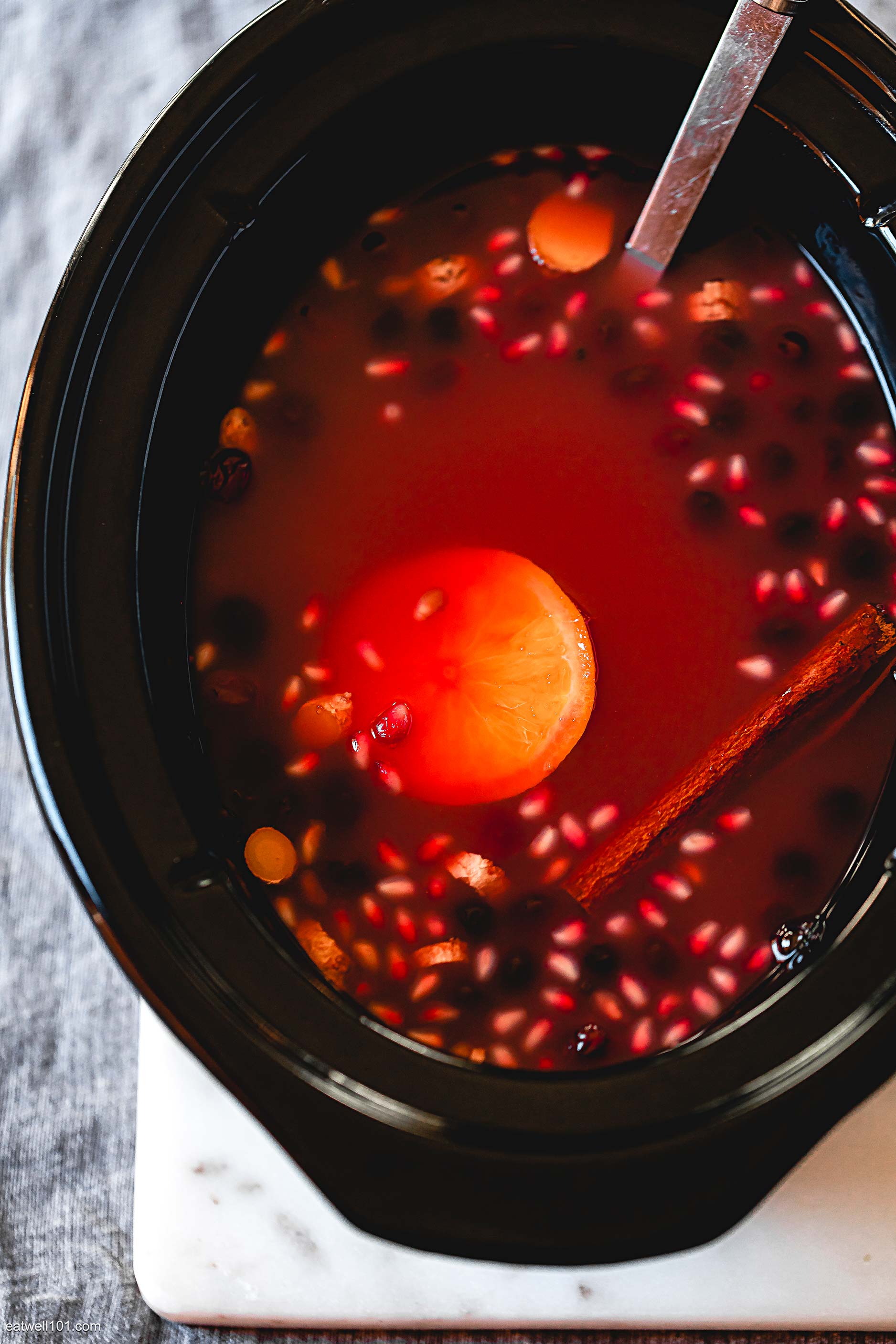 slow cooker mulled apple cider