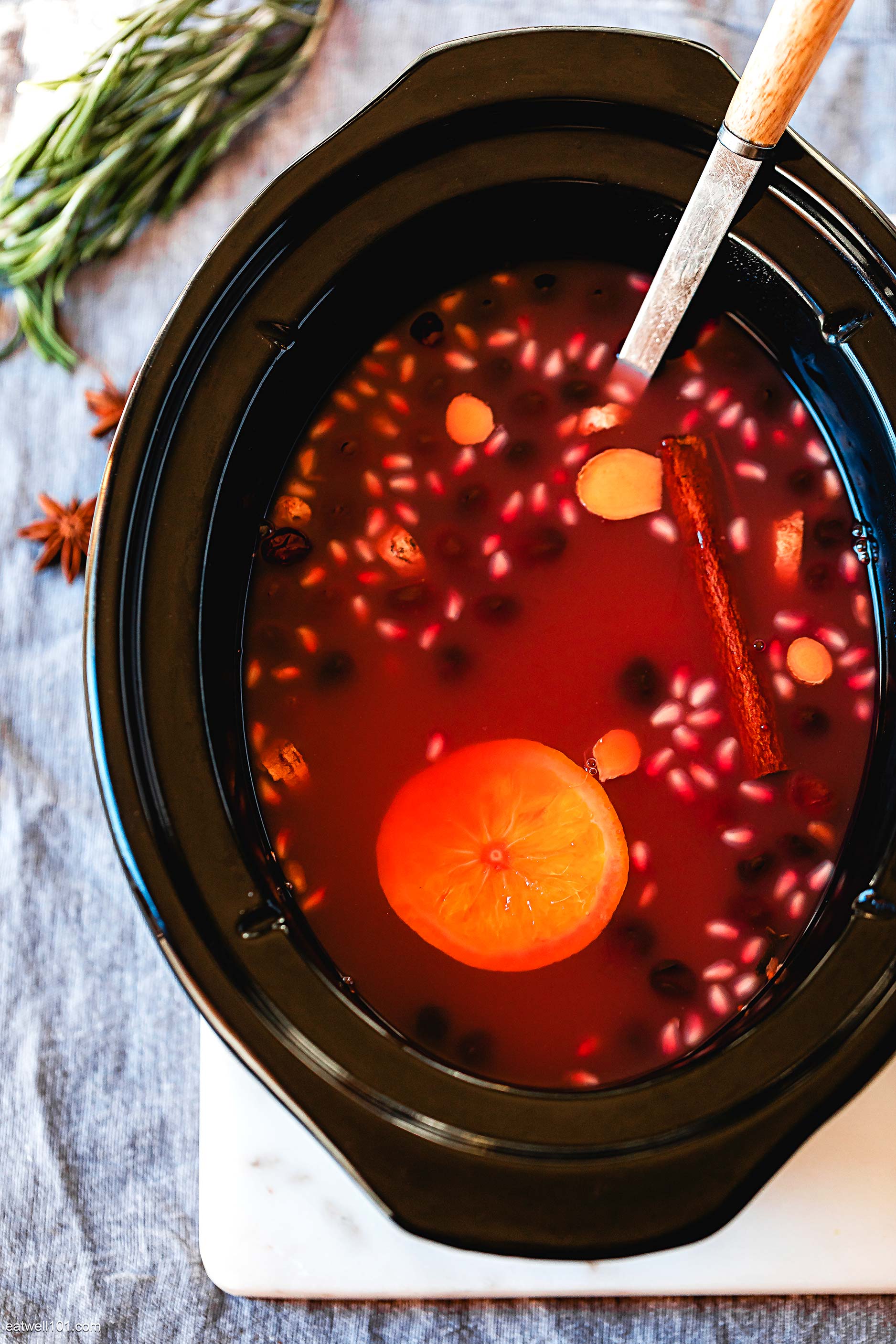 slow cooker spiced apple cider