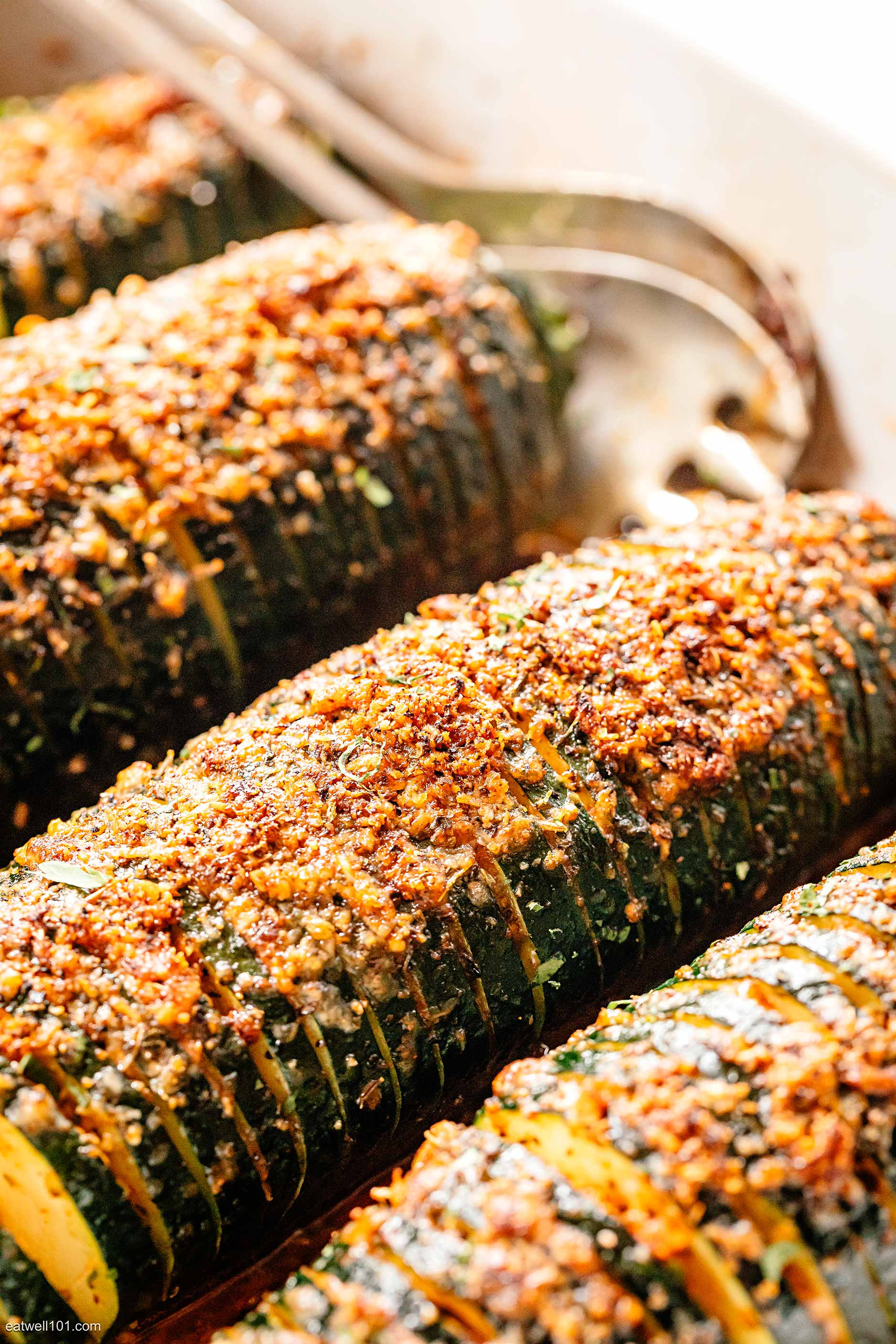 Garlic Parmesan Roasted Zucchini 2
