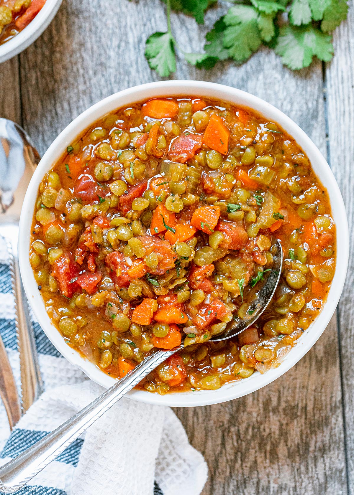 Instant Pot Split Pea Soup - The Almond Eater