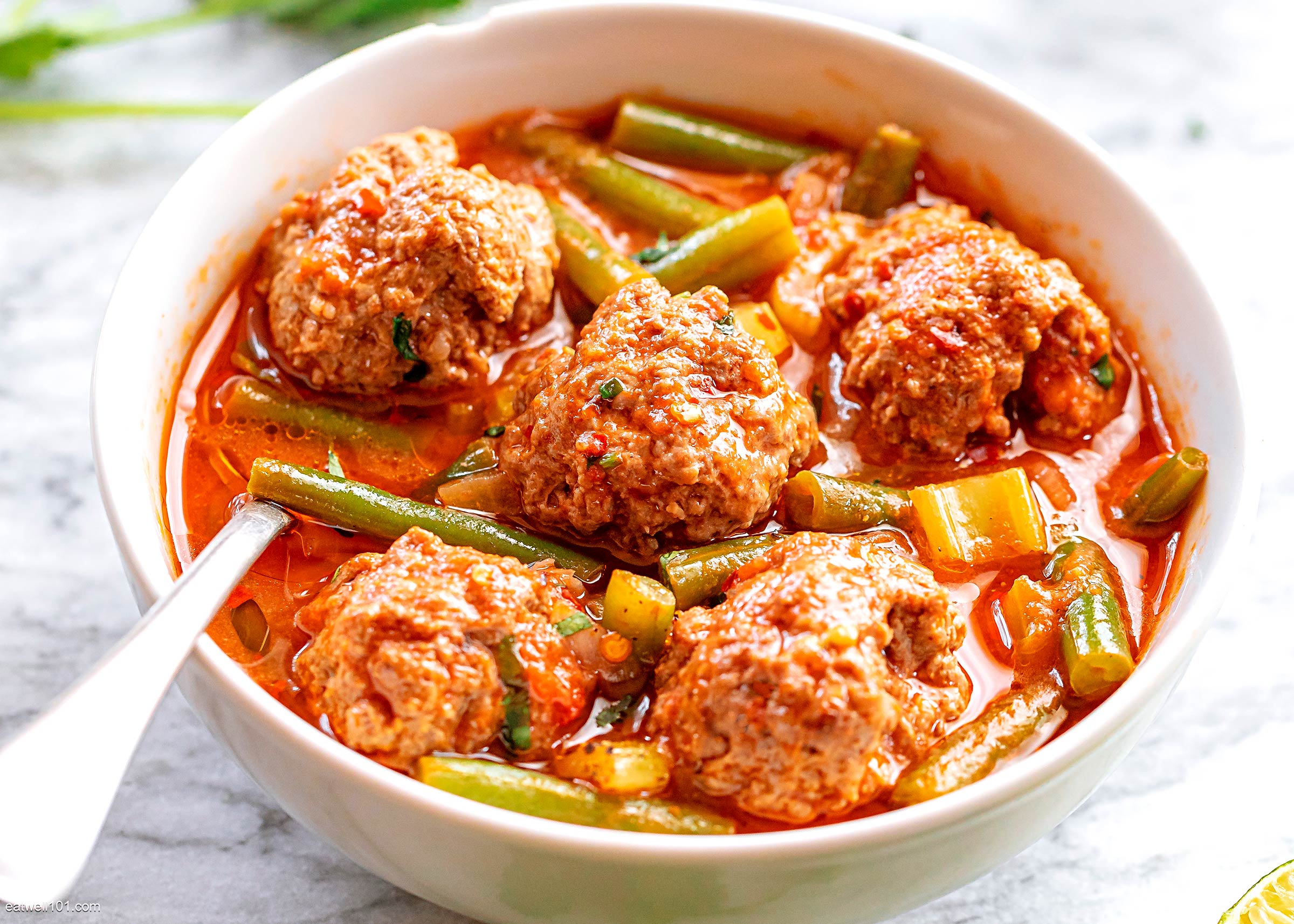 Mexican Meatball Soup