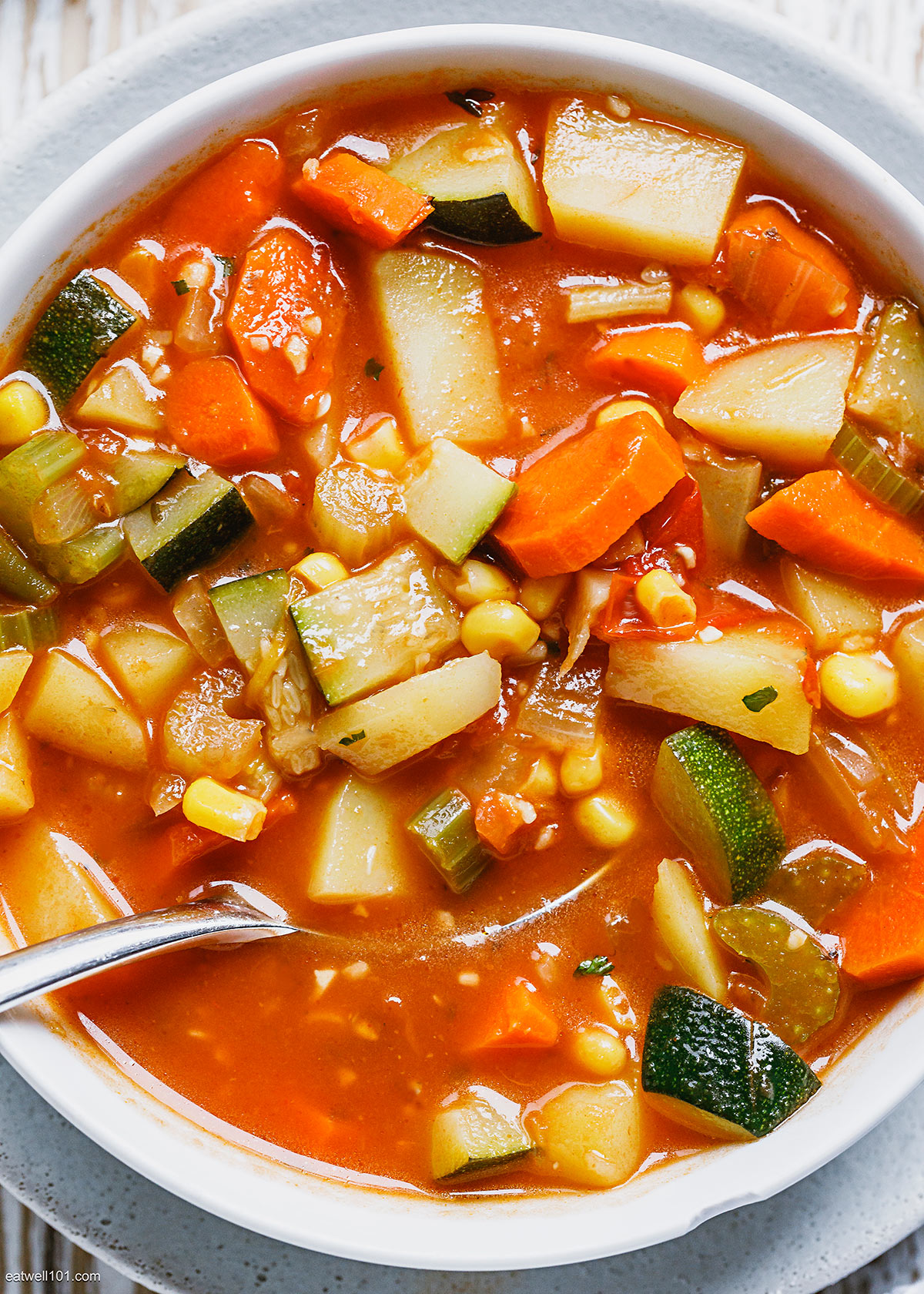 Vegetable Soup Recipe – Homemade Vegetable Soup — Eatwell101