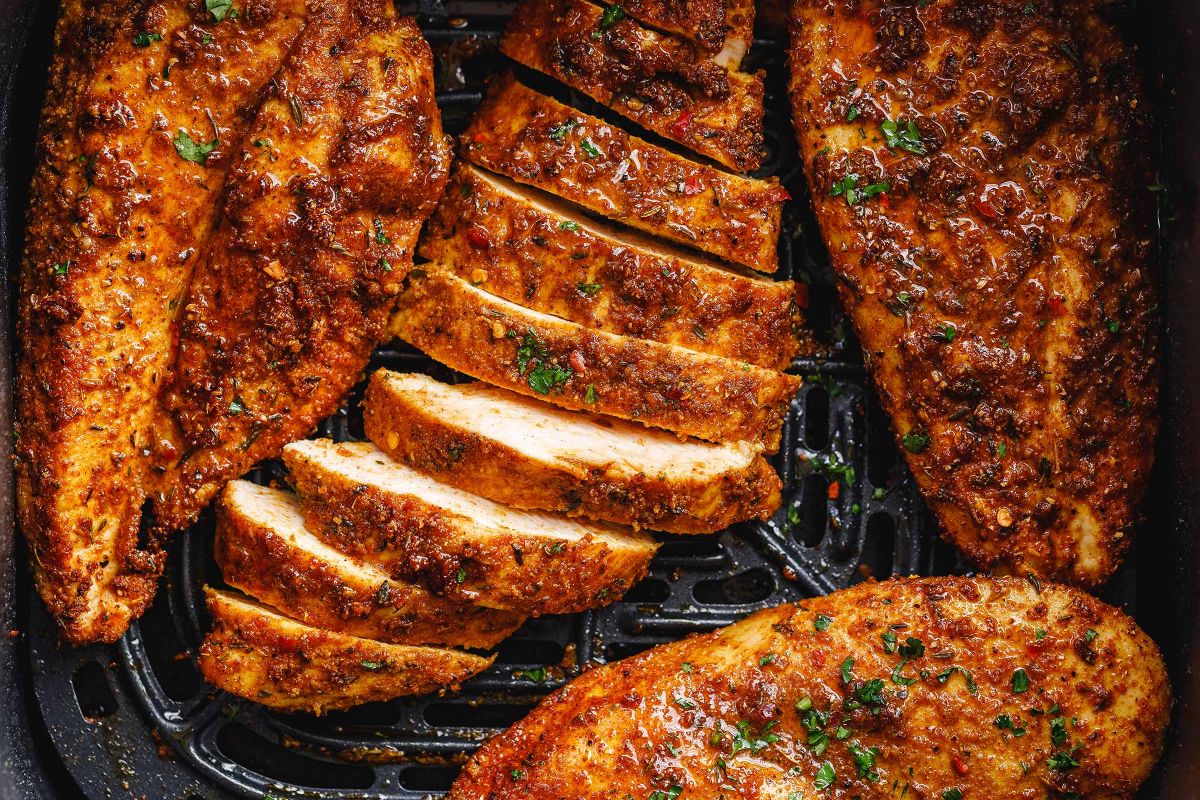 Air Fryer Chicken Breast (Tender and Juicy!)