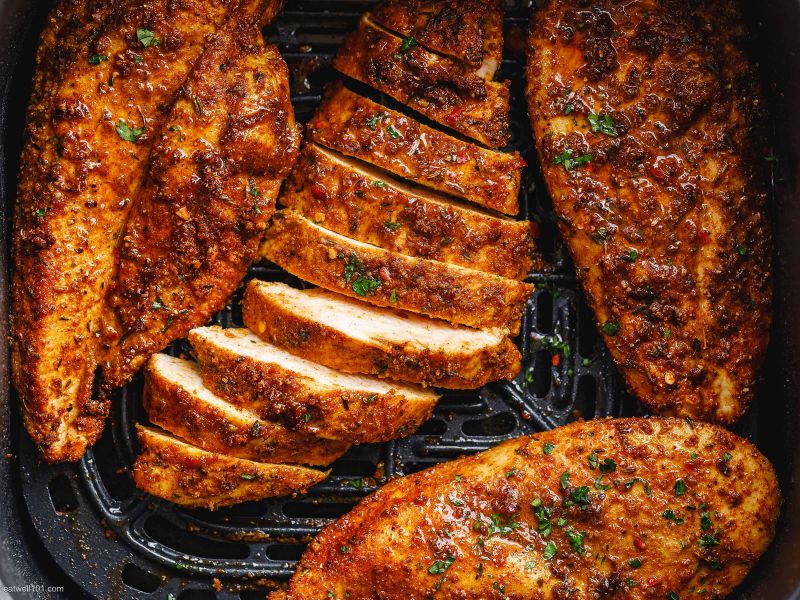 Can you air fry chicken breast outlet