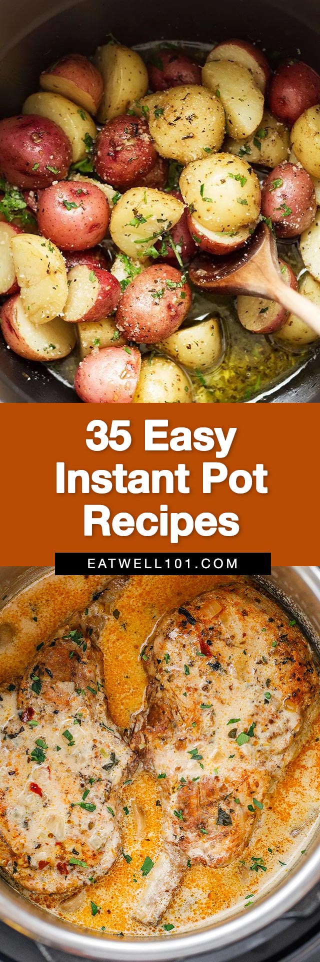 Simple Instant Pot Recipes - #instantpot #recipes #eatwell101 - Our easiest Instant Pot recipes to help you get a quick dinner on the table. Check out these Instant Pot recipes for time-saving pasta, soup, chicken, beef, and more! 