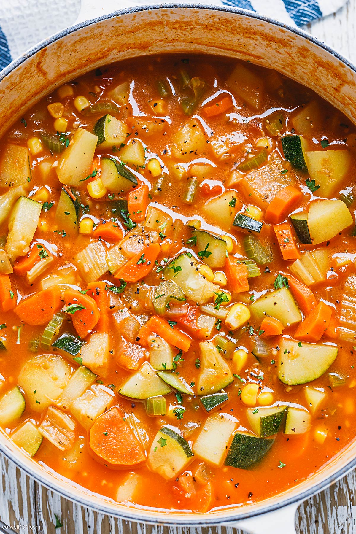 Vegetable Soup Recipe – Homemade Vegetable Soup — Eatwell101