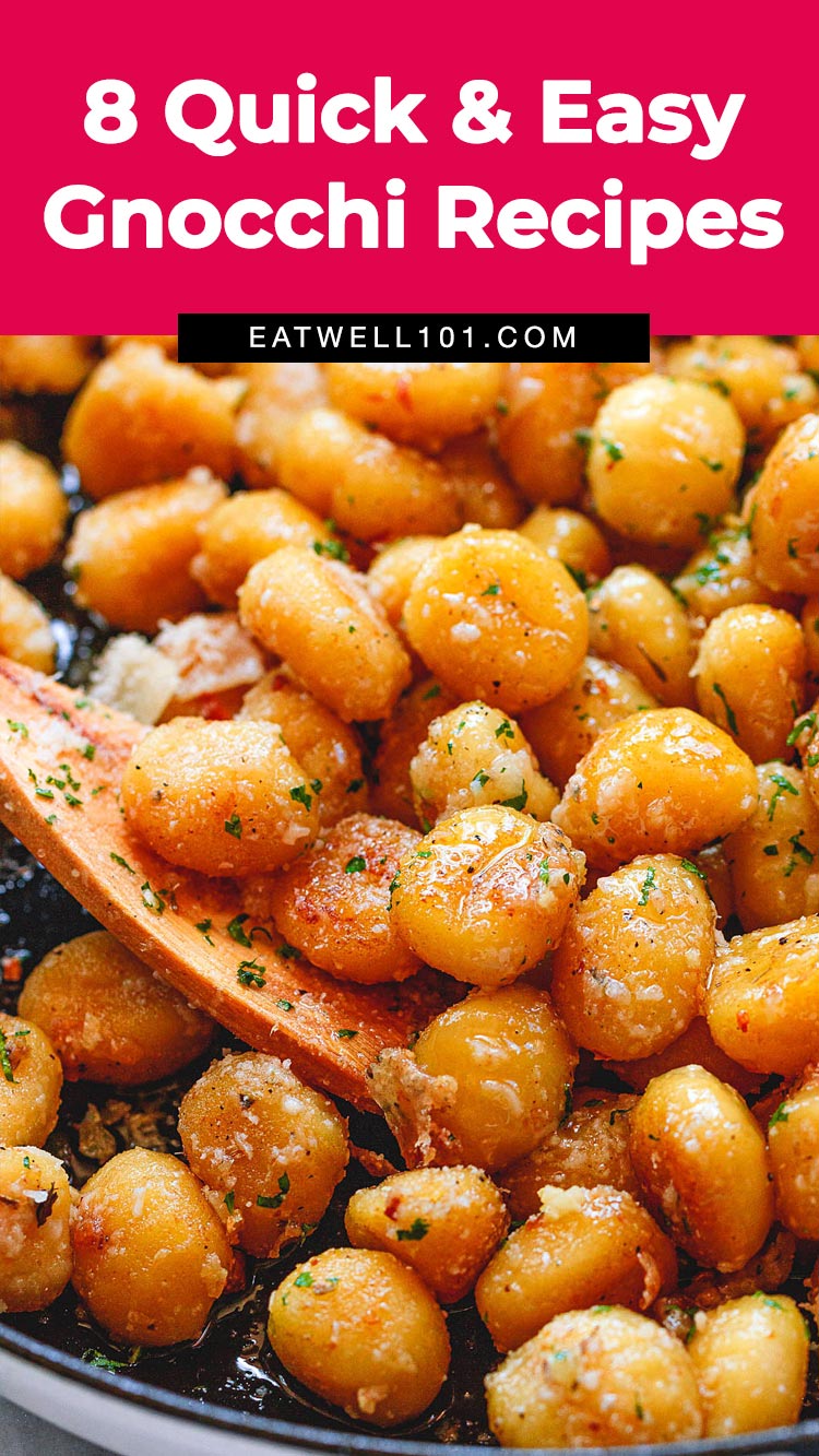 8 Best Gnocchi Recipes for Easy Dinners - #gnocchi #recipes #eatwell101 - These are our best gnocchi recipes for easy, breezy weeknight dinners! 
