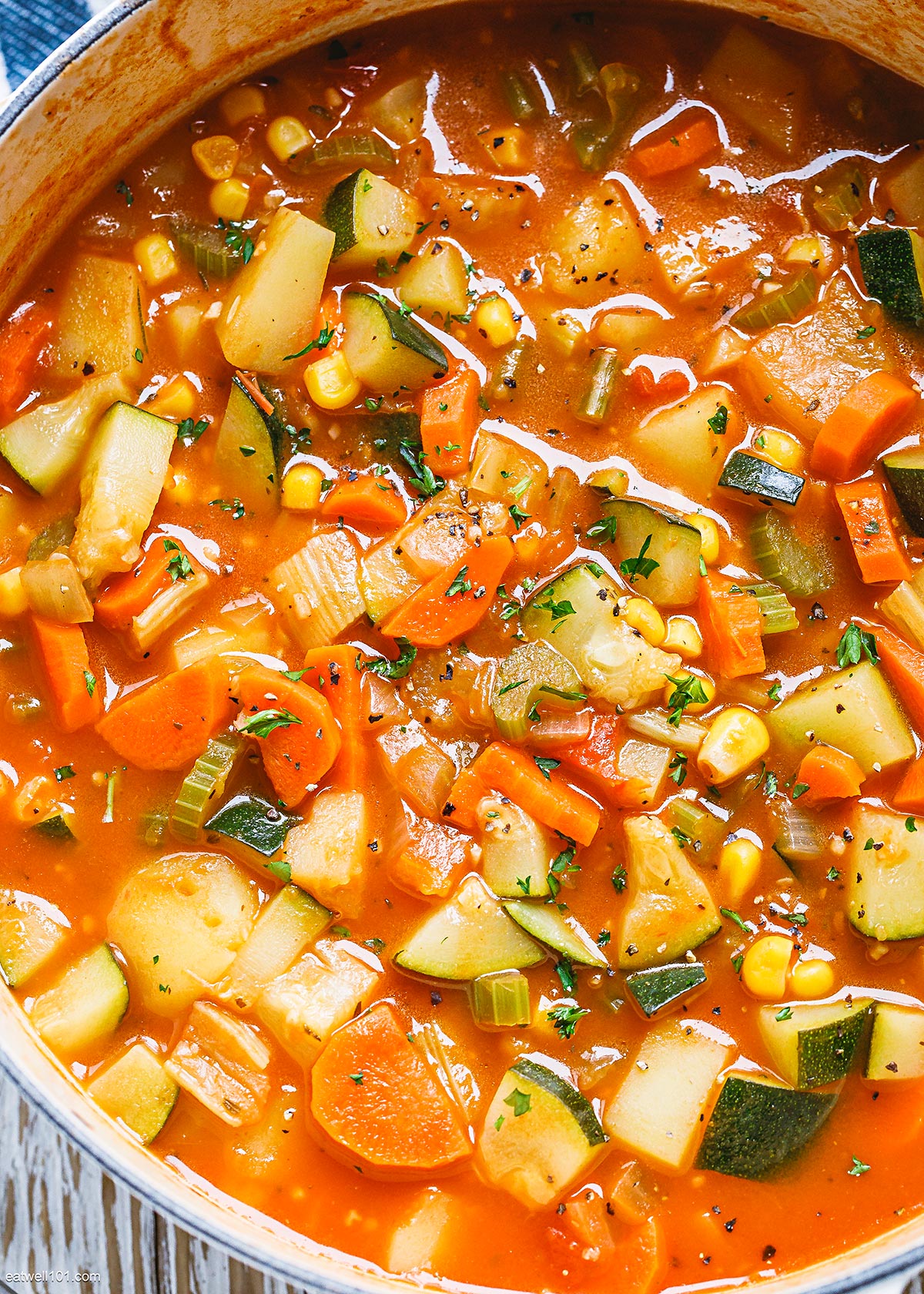 Vegetable Soup Recipe – Homemade Vegetable Soup — Eatwell101