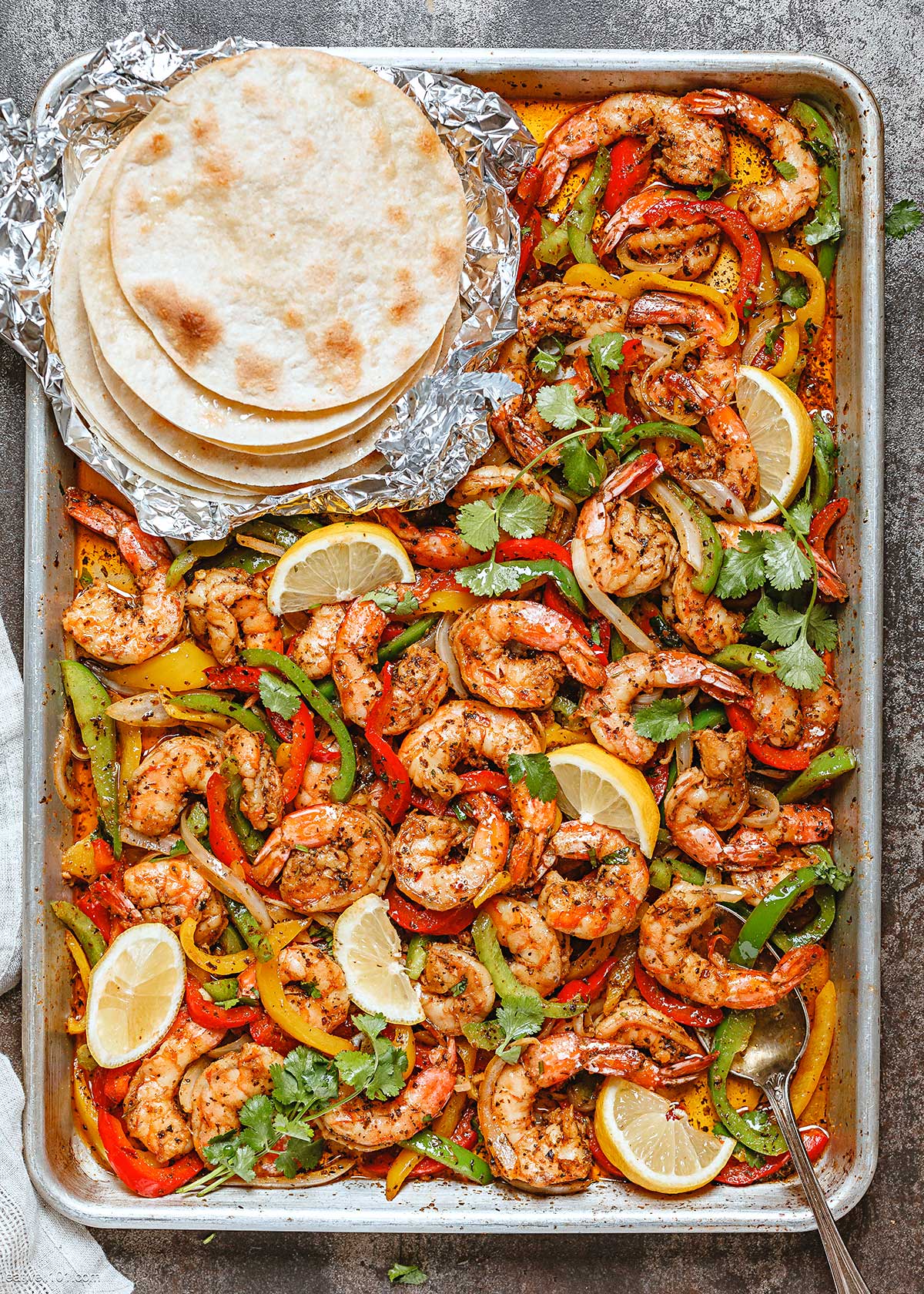 Baked Shrimp Fajitas Recipe