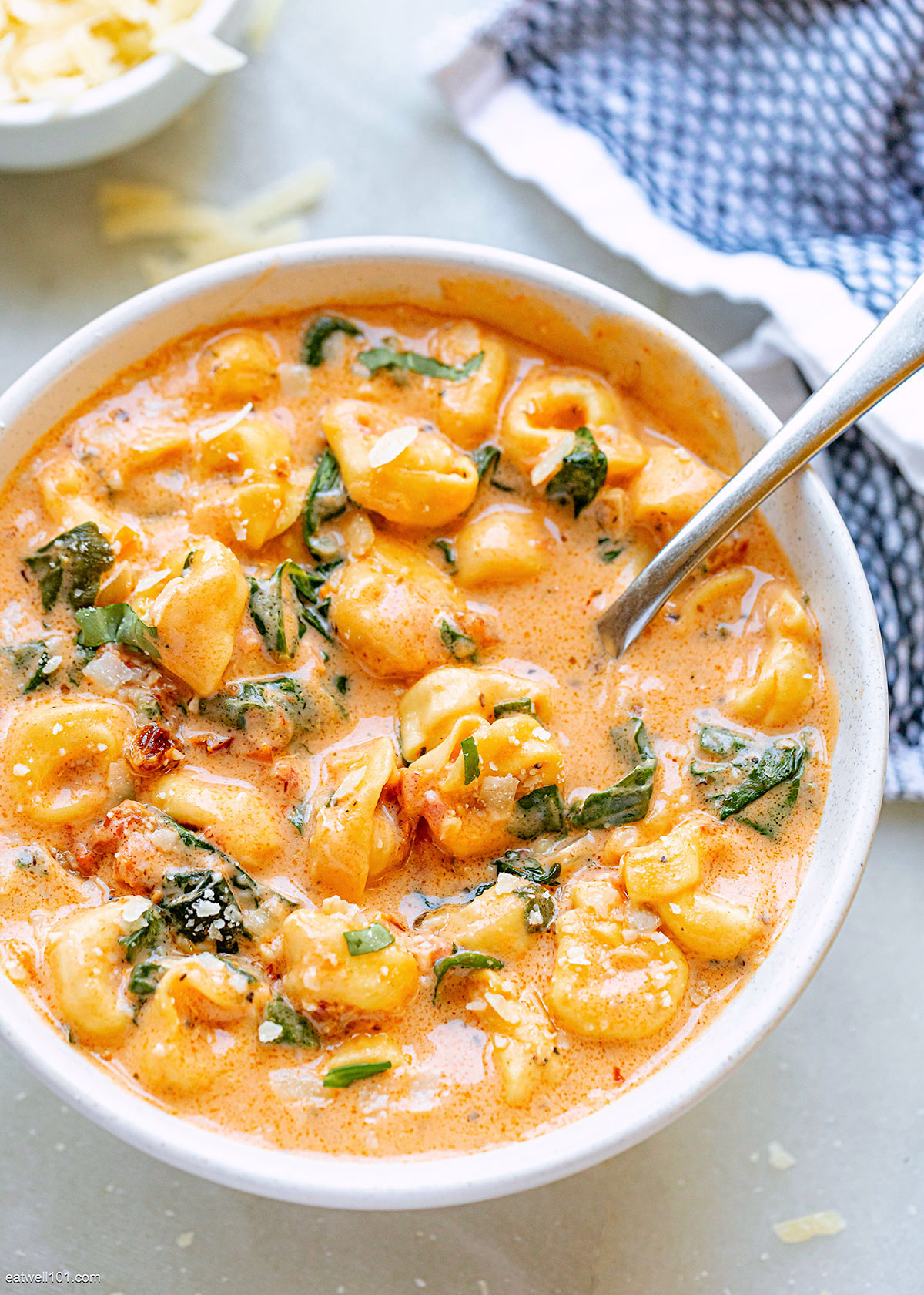 Creamy Tortellini Soup recipe