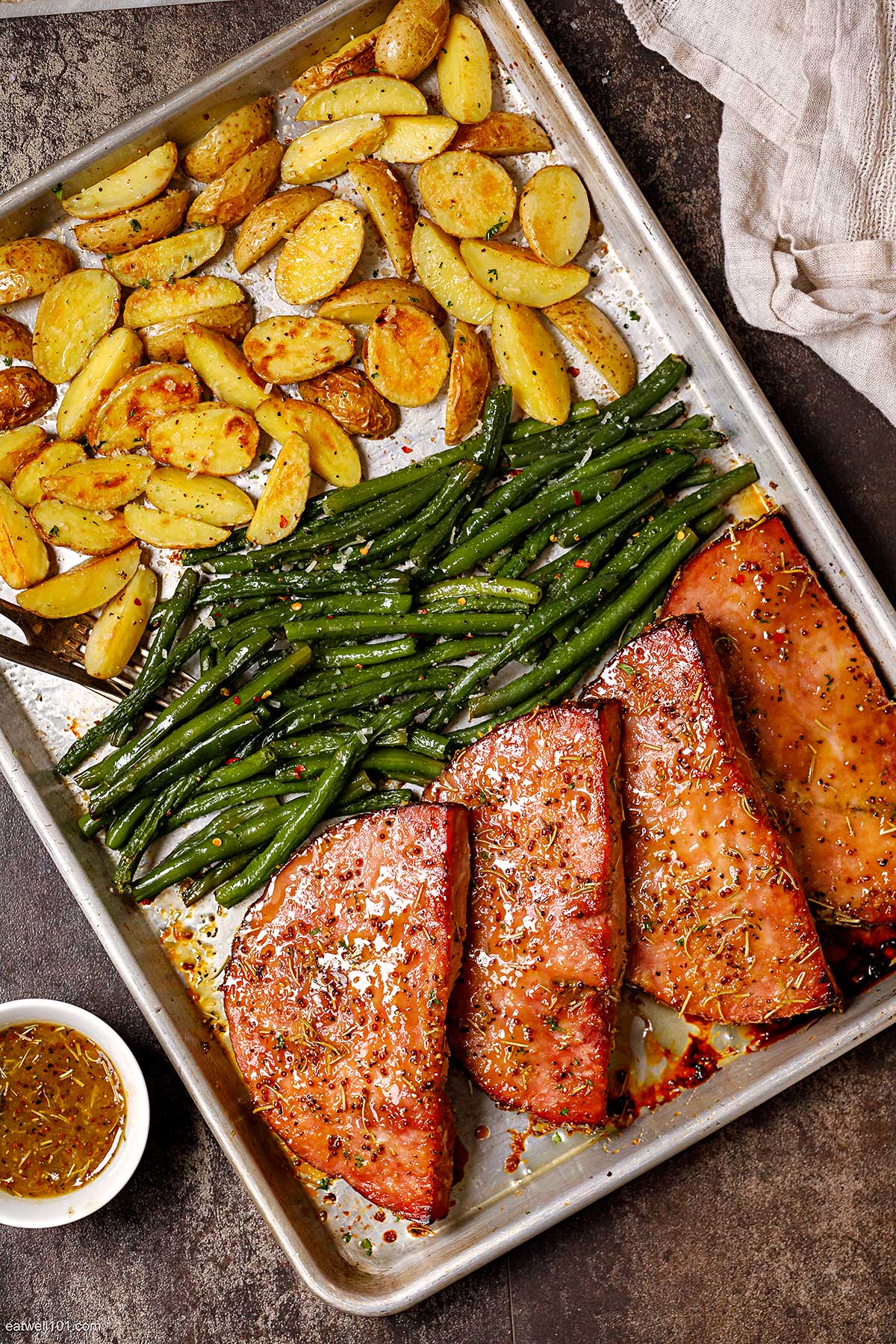 Sheet Pan Ham Dinner