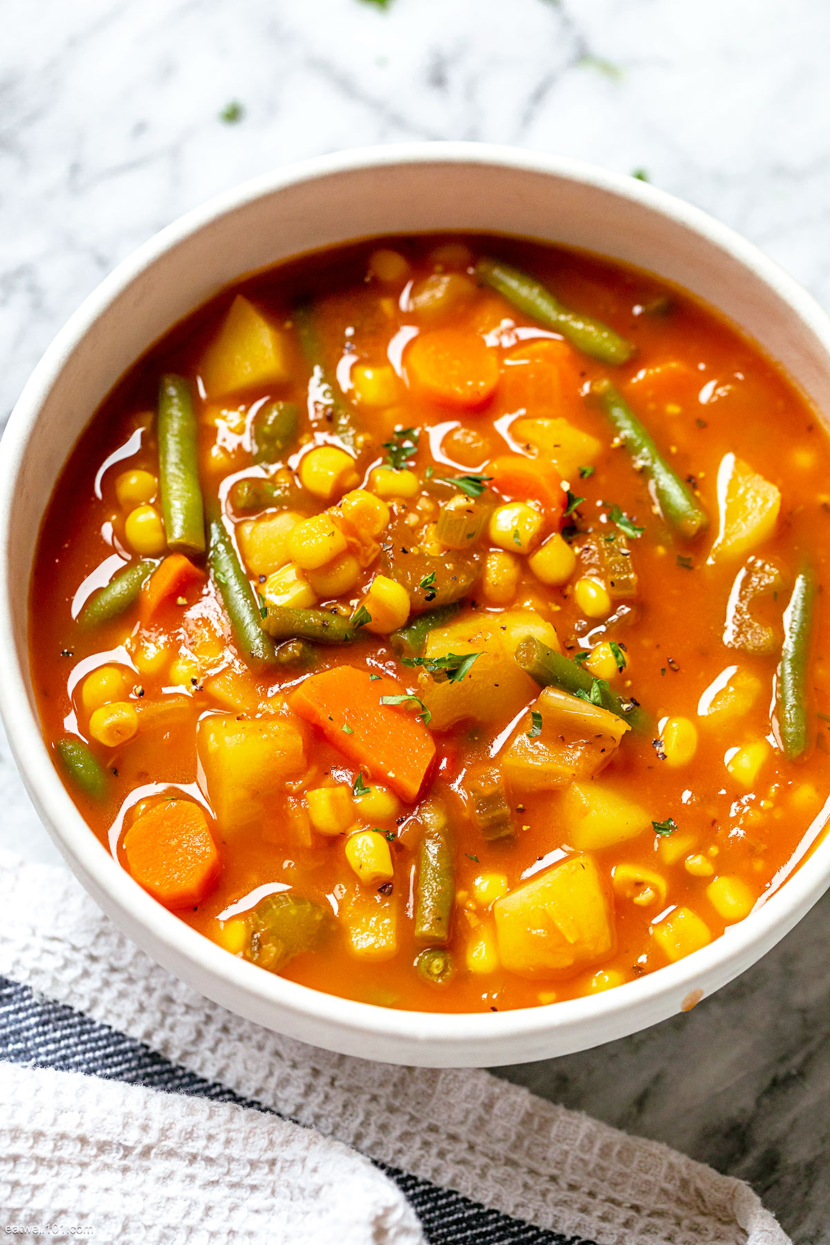 crockpot vegetable soup recipe 1