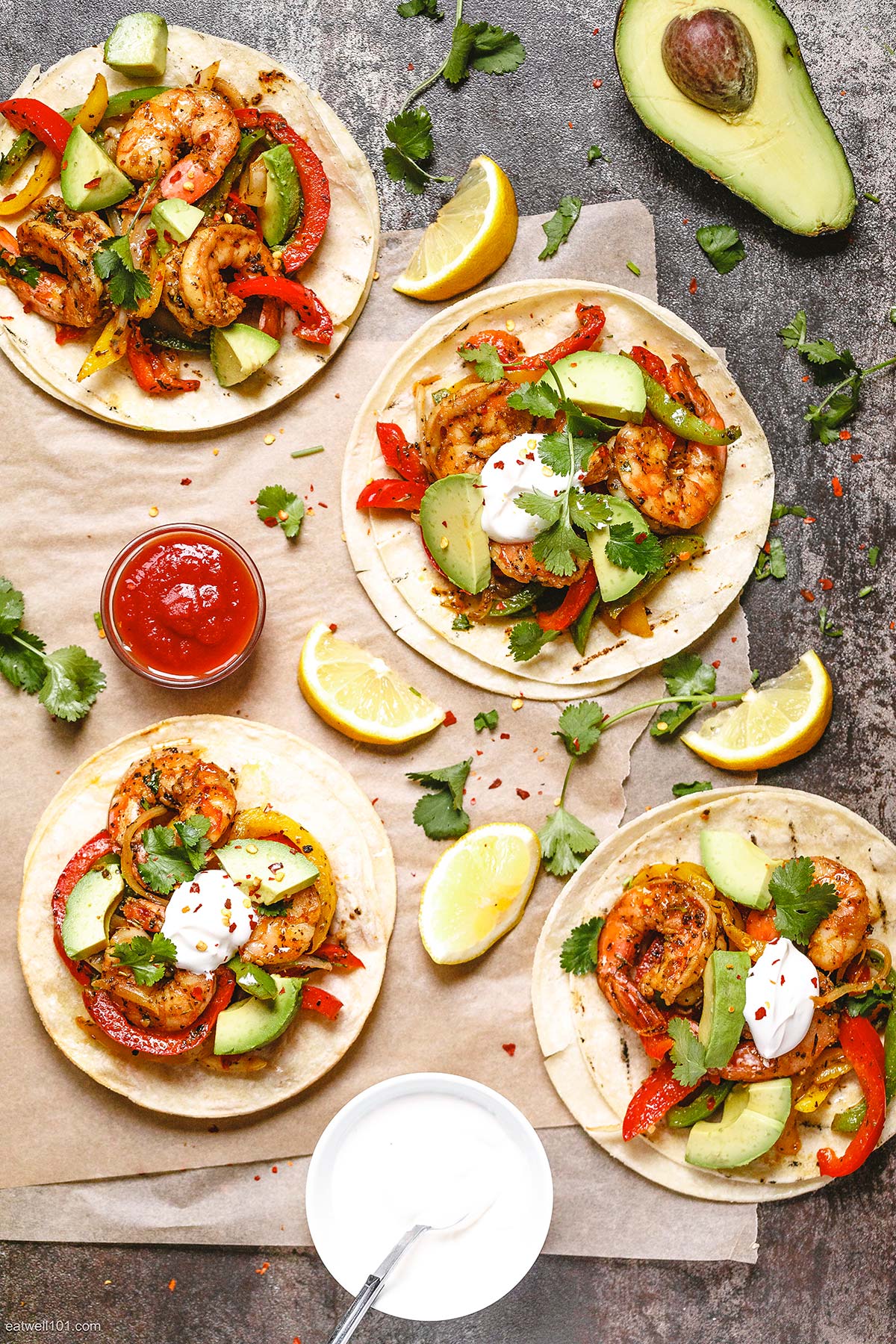 easy shrimp fajitas recipe