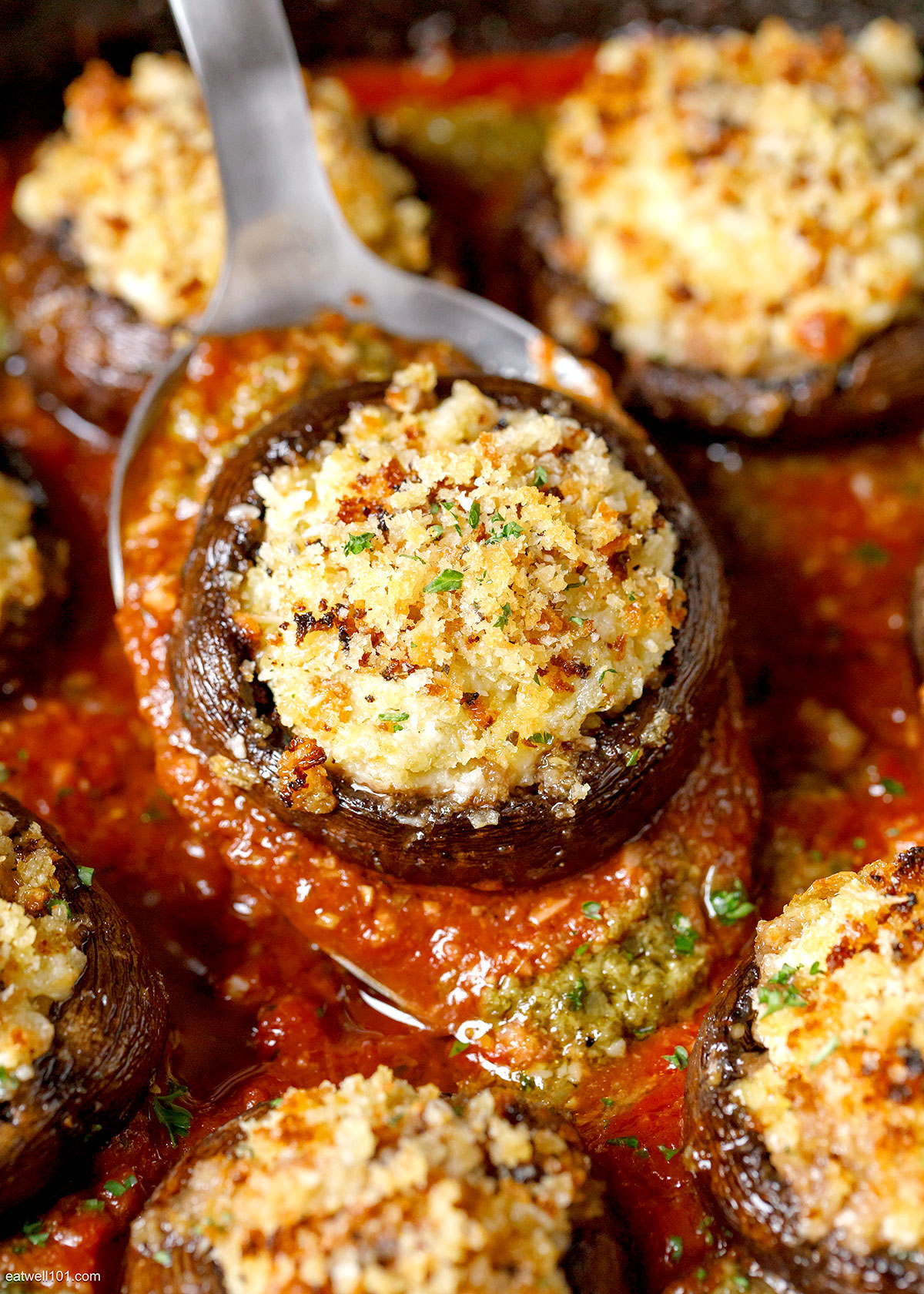 easy stuffed mushrooms recipe
