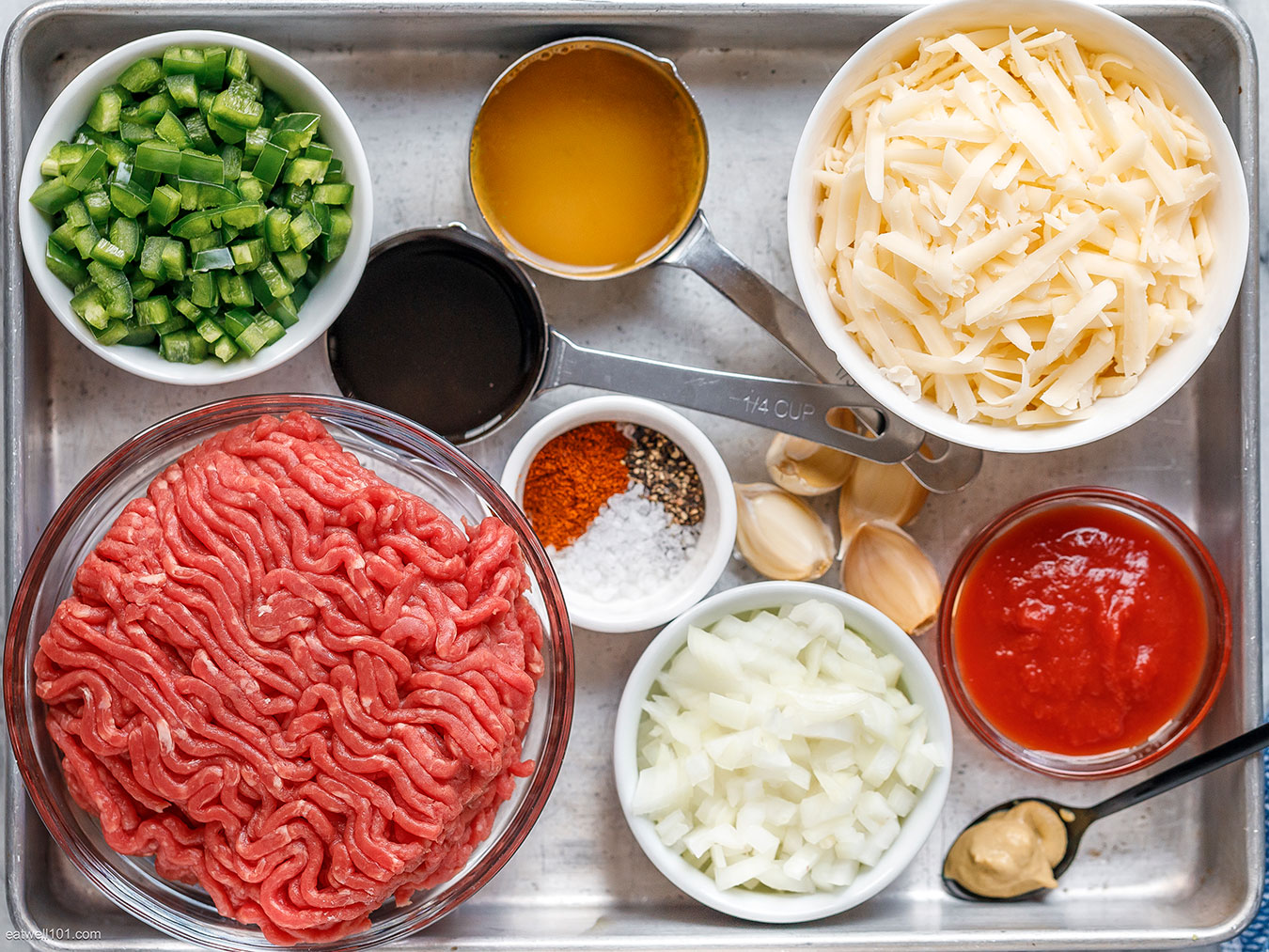 ground beef dip ingredients list