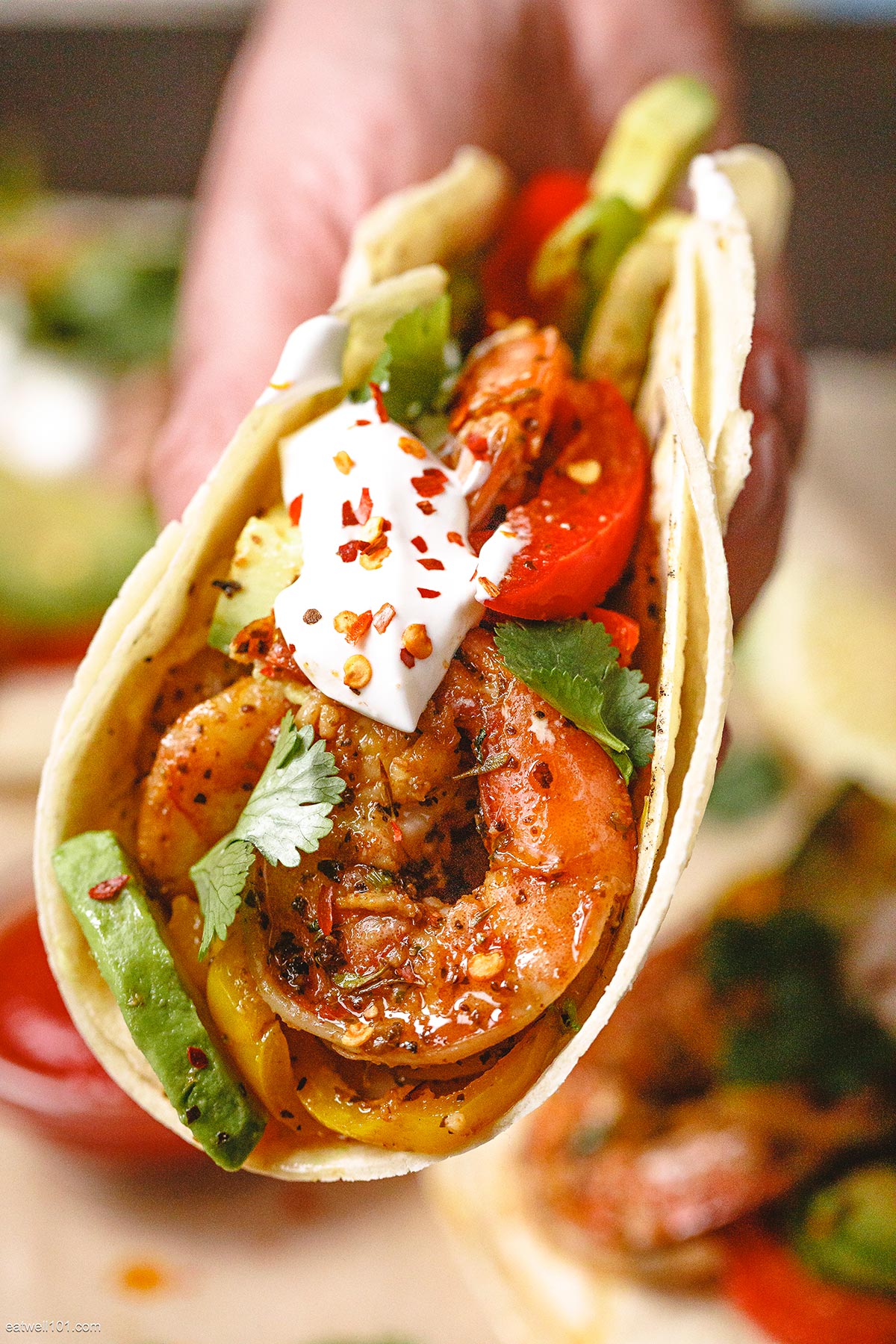 healthy shrimp fajitas recipe