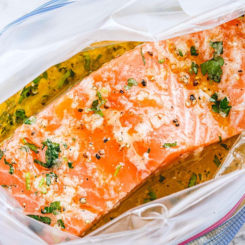 Honey Lemon Garlic Salmon Marinade Recipe Healthy Salmon Marinade