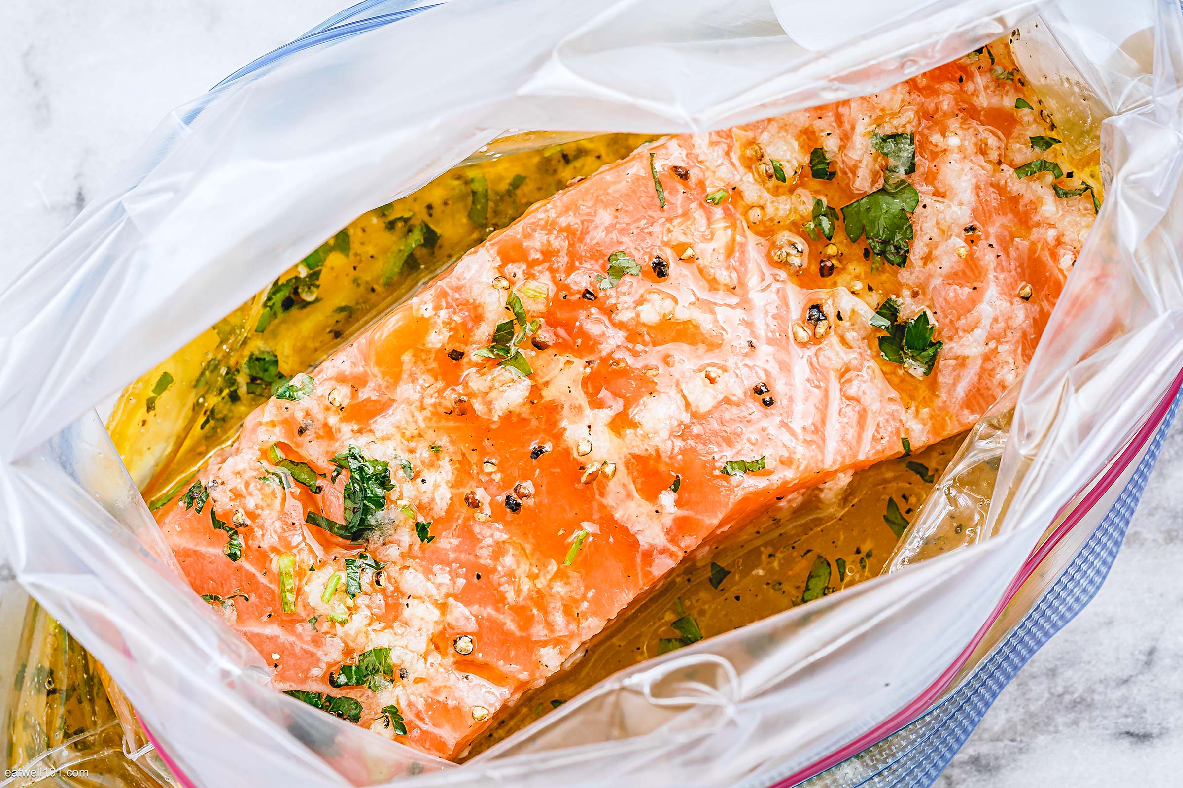 Honey Lemon Garlic Salmon Marinade