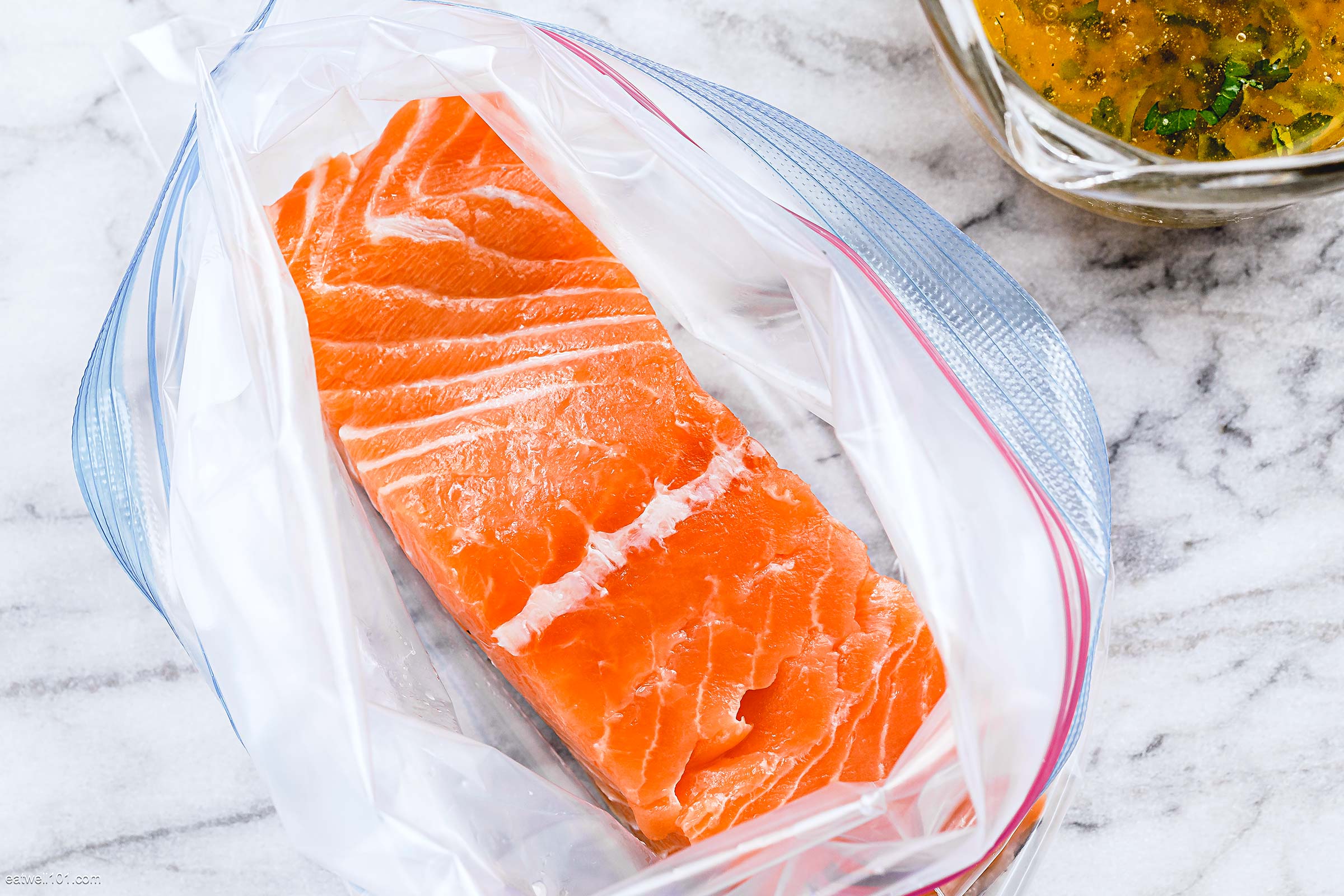 how to make salmon marinade