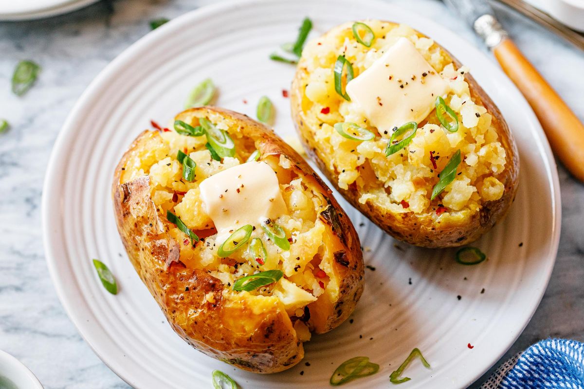 Perfect Instant Pot  Baked Potatoes