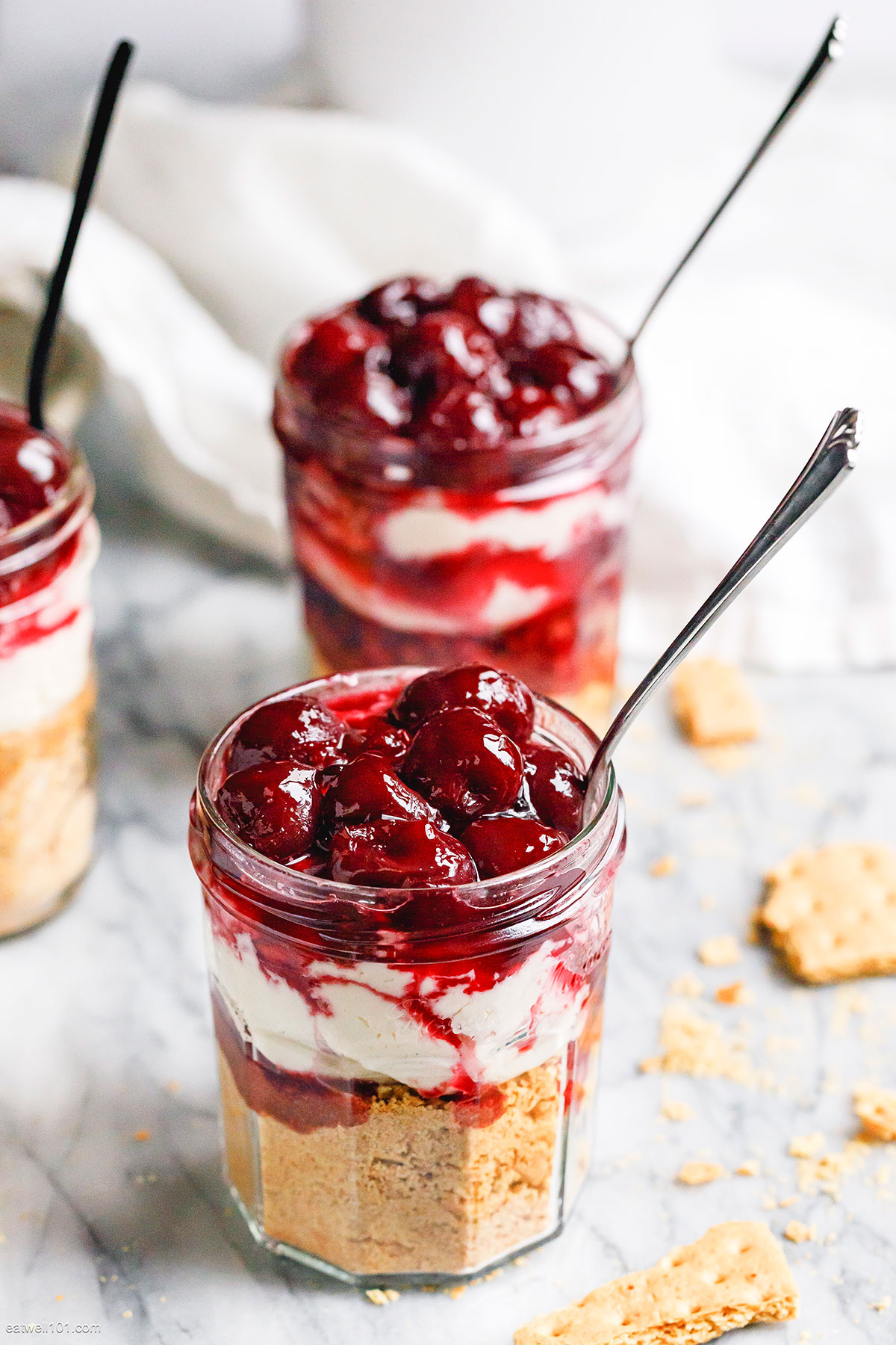no bake cheesecake in a jar recipe