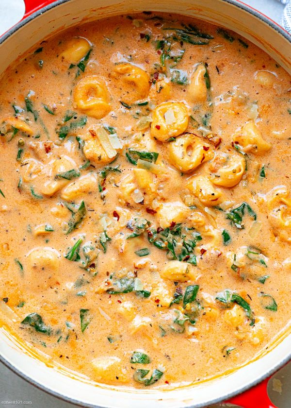 Creamy Tortellini Soup