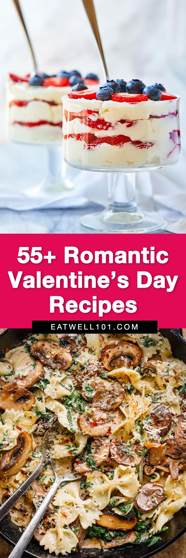 Valentine's Day dinner recipes - #valentine #recipes #eatwell101 - Looking for romantic dinner recipe ideas? From filet mignon to easy pasta recipes, these Valentine's Day dinner recipes will kick off the night on a romantic note! 