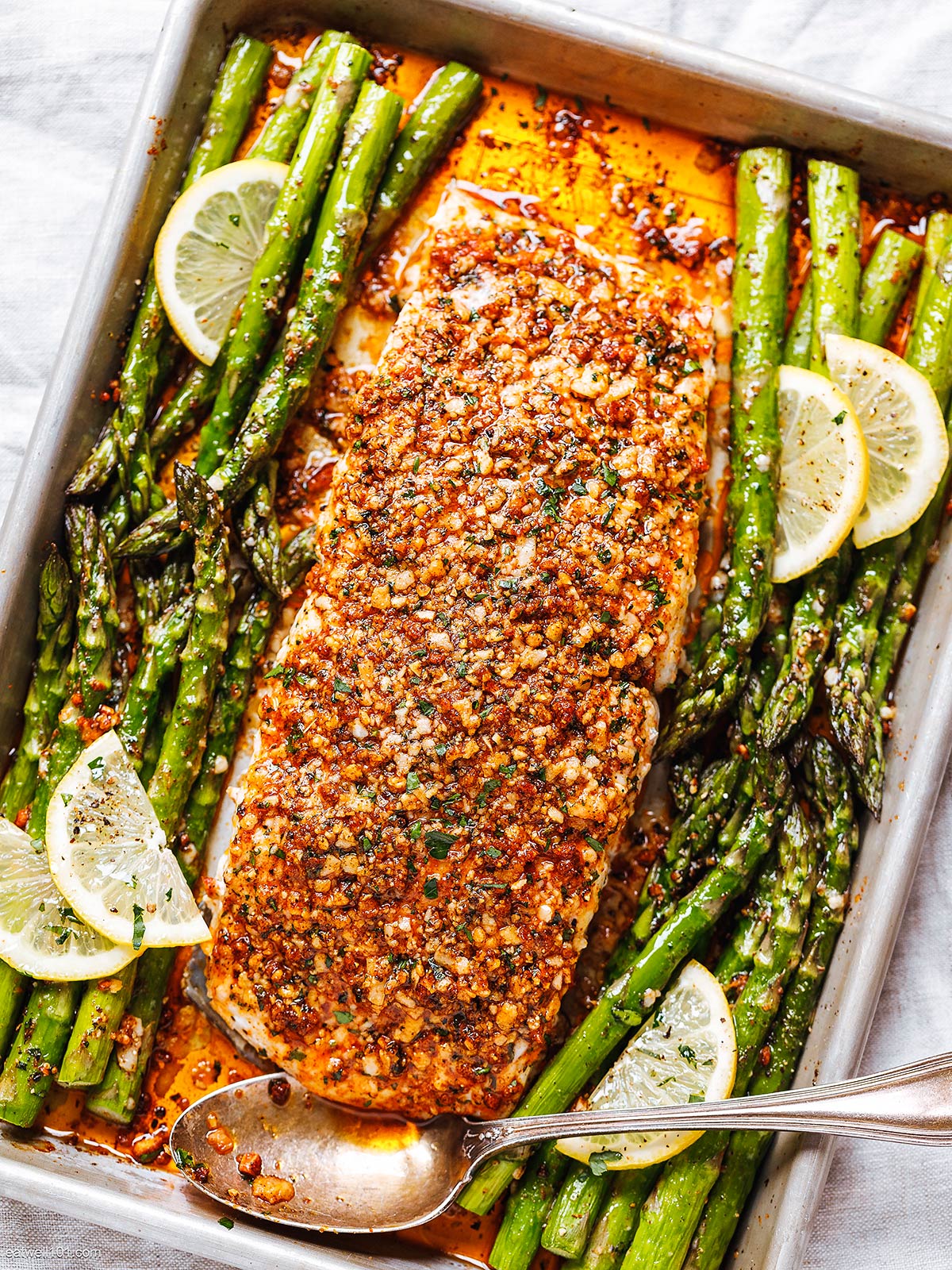 Parmesan Crusted Baked Halibut Fish