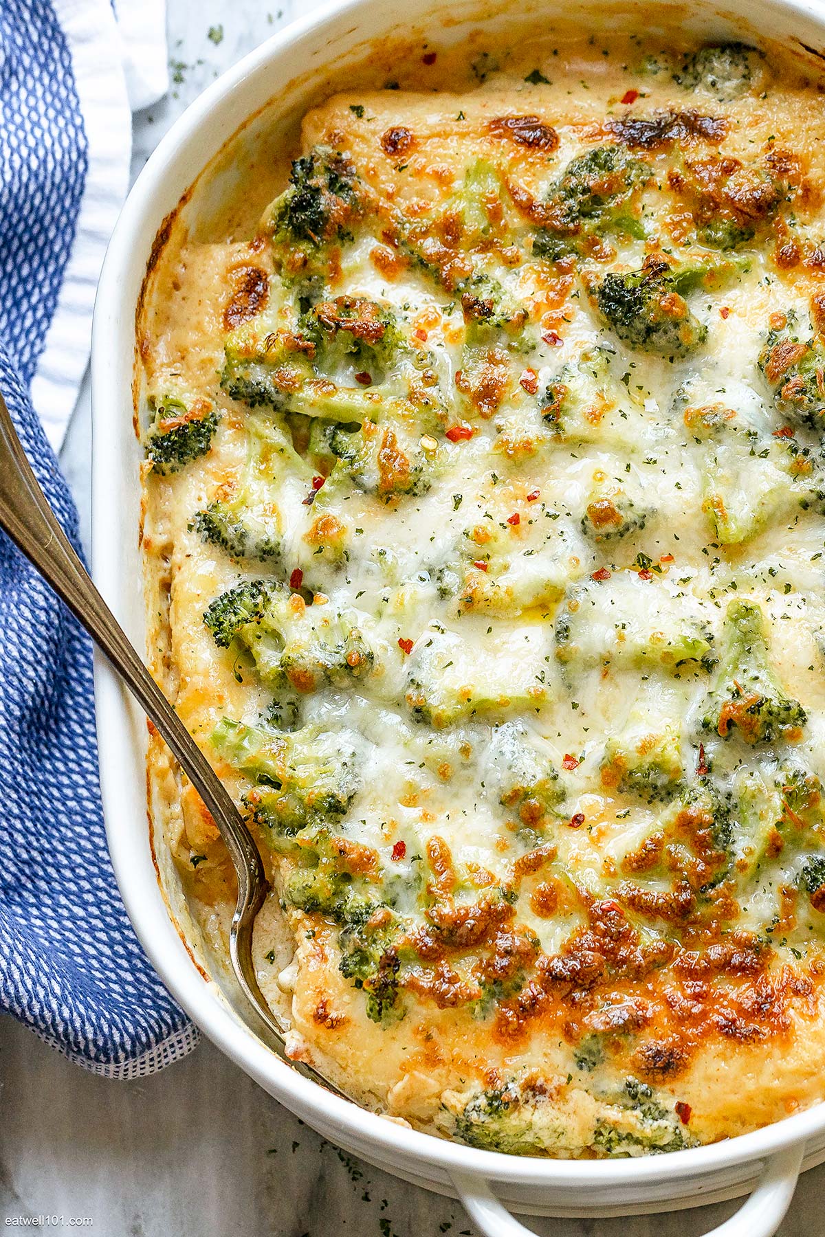 Creamy White Chicken Enchiladas Casserole 2