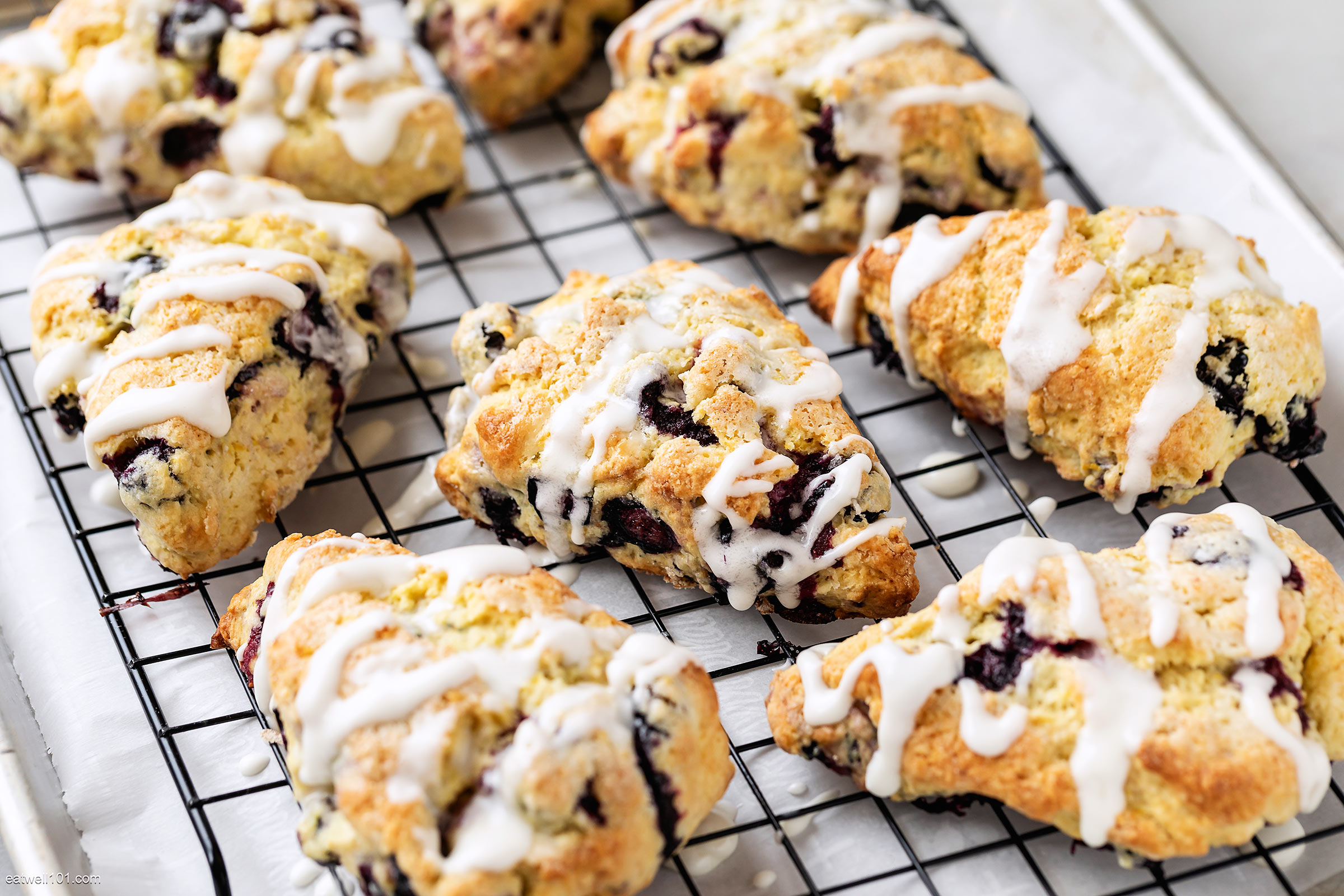 Easy Blueberry Scones