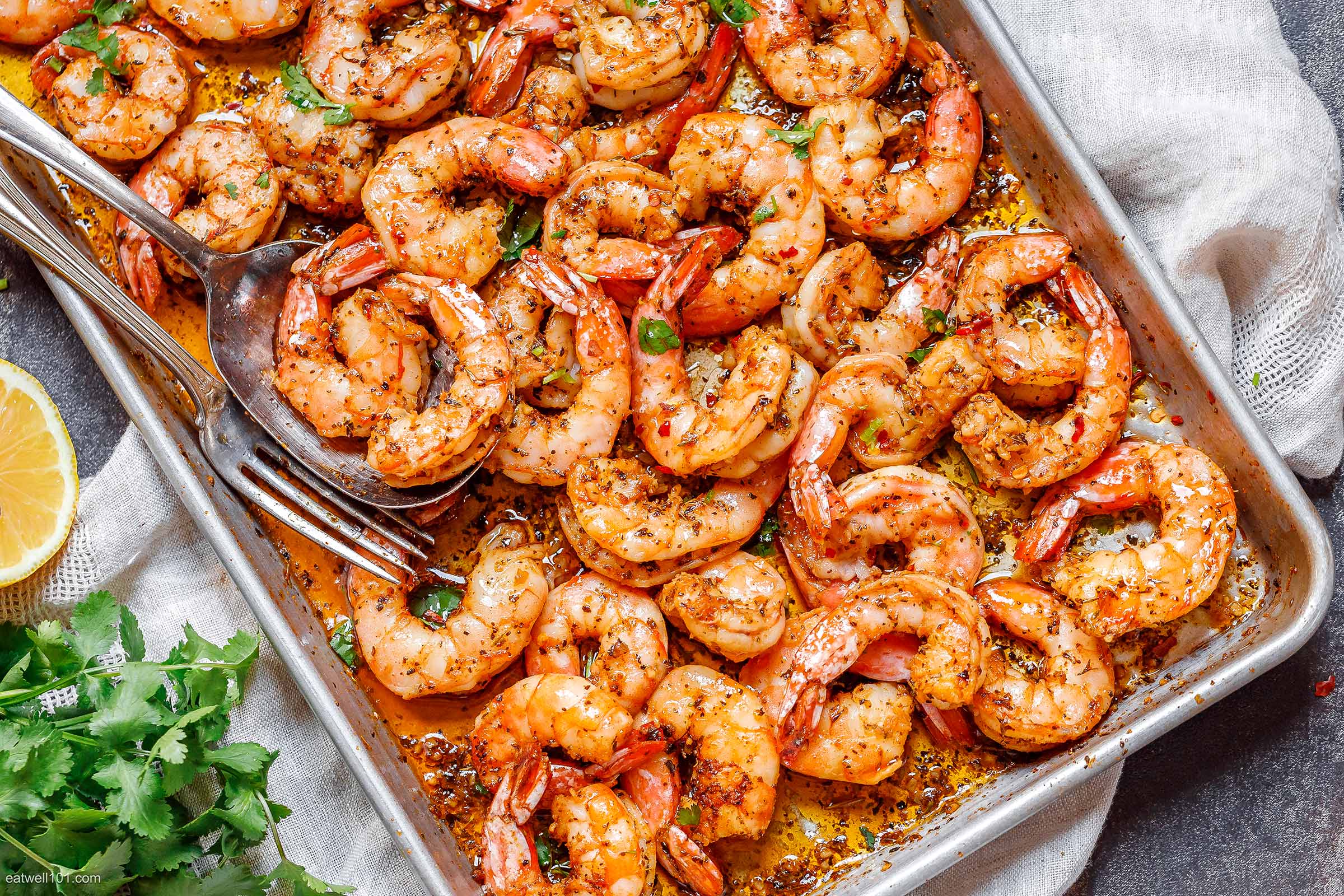 10-Minute Shrimp Sheet Pan