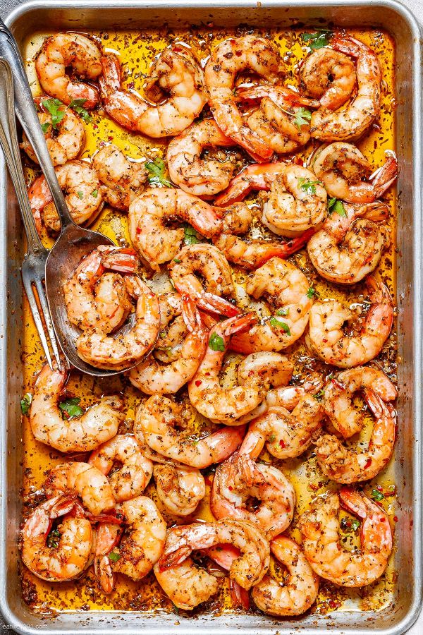 10-Minute Shrimp Sheet Pan